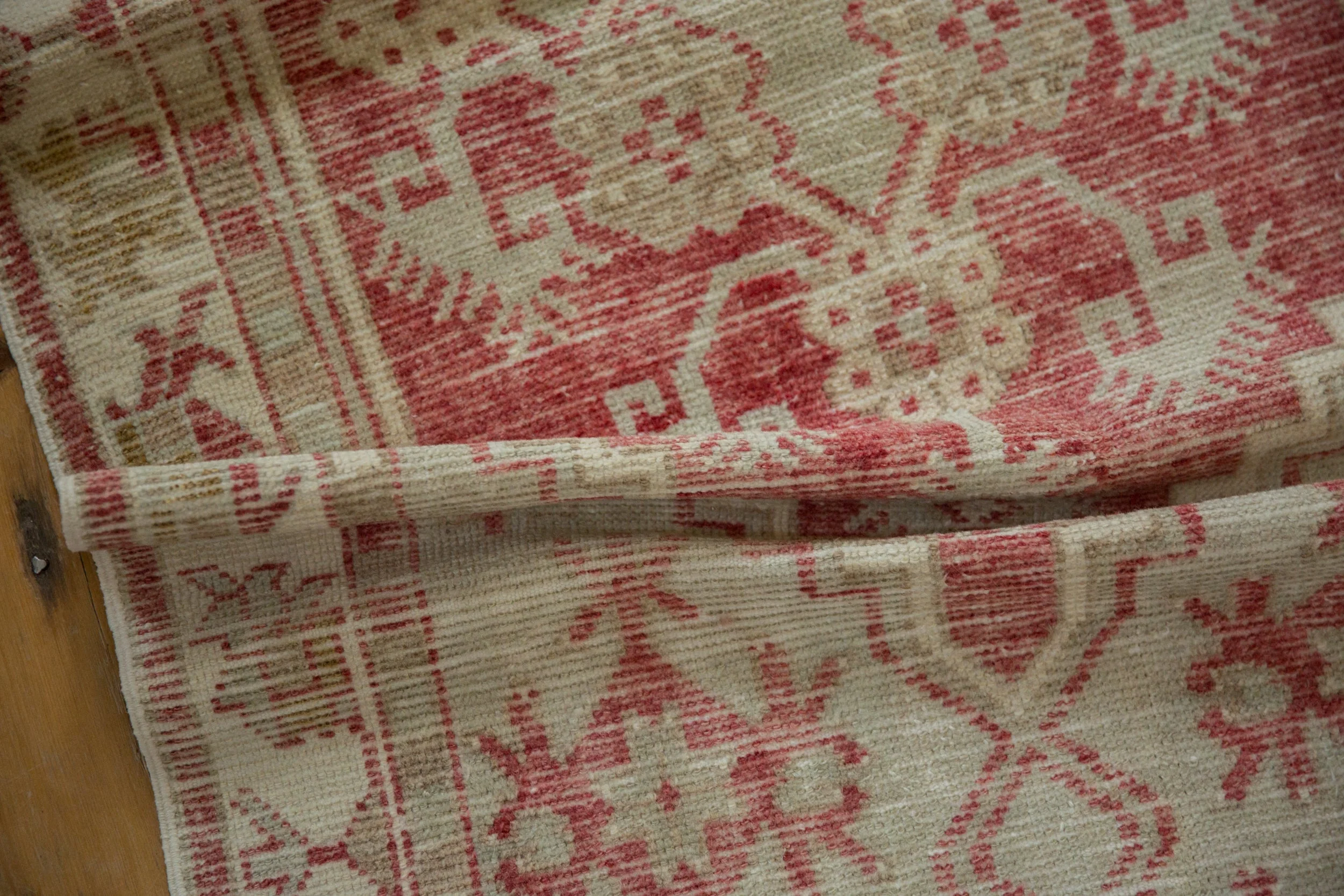 2.5x5 Vintage Distressed Oushak Rug Runner - Image 8