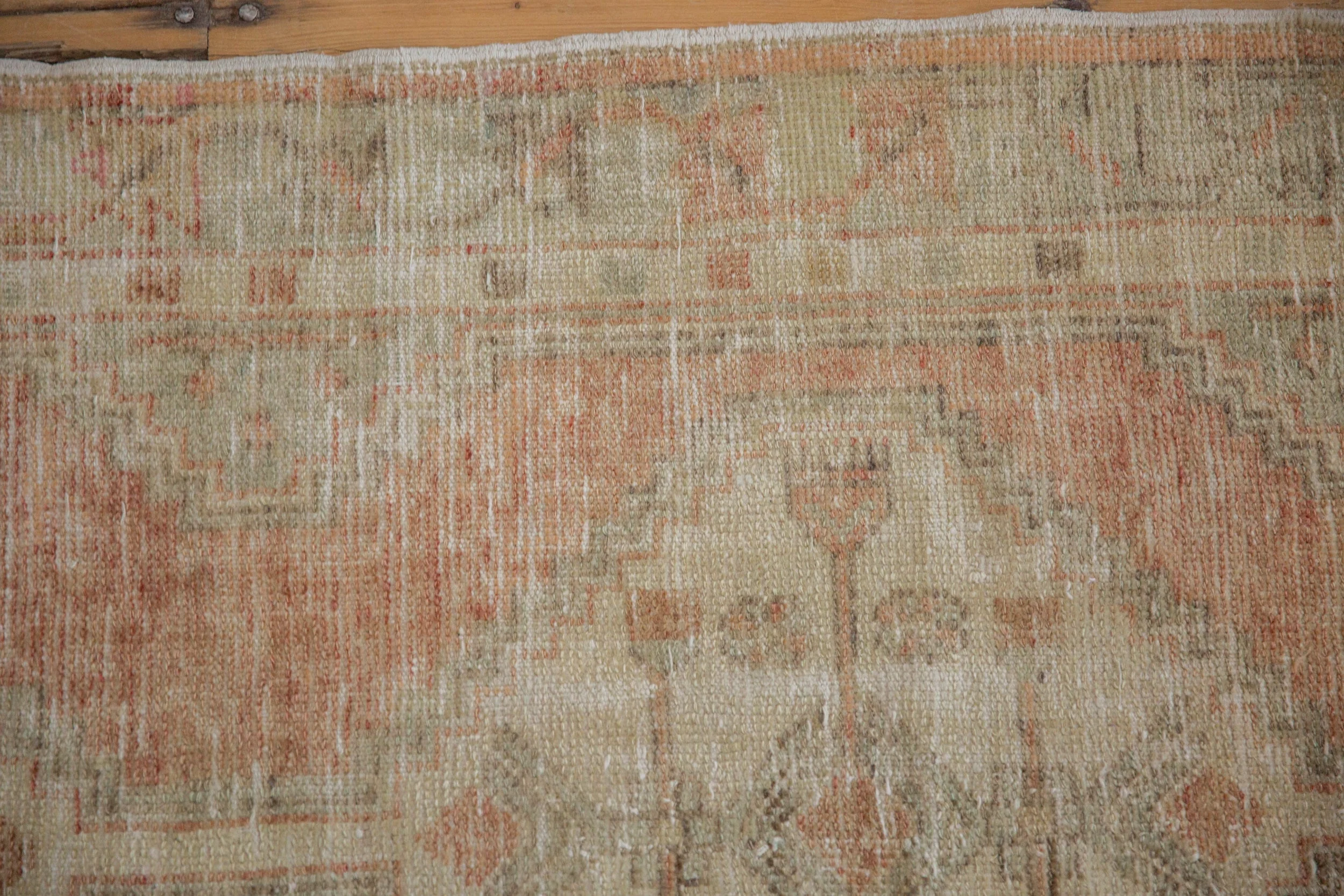 2.5x5 Vintage Distressed Oushak Rug Runner - Image 3
