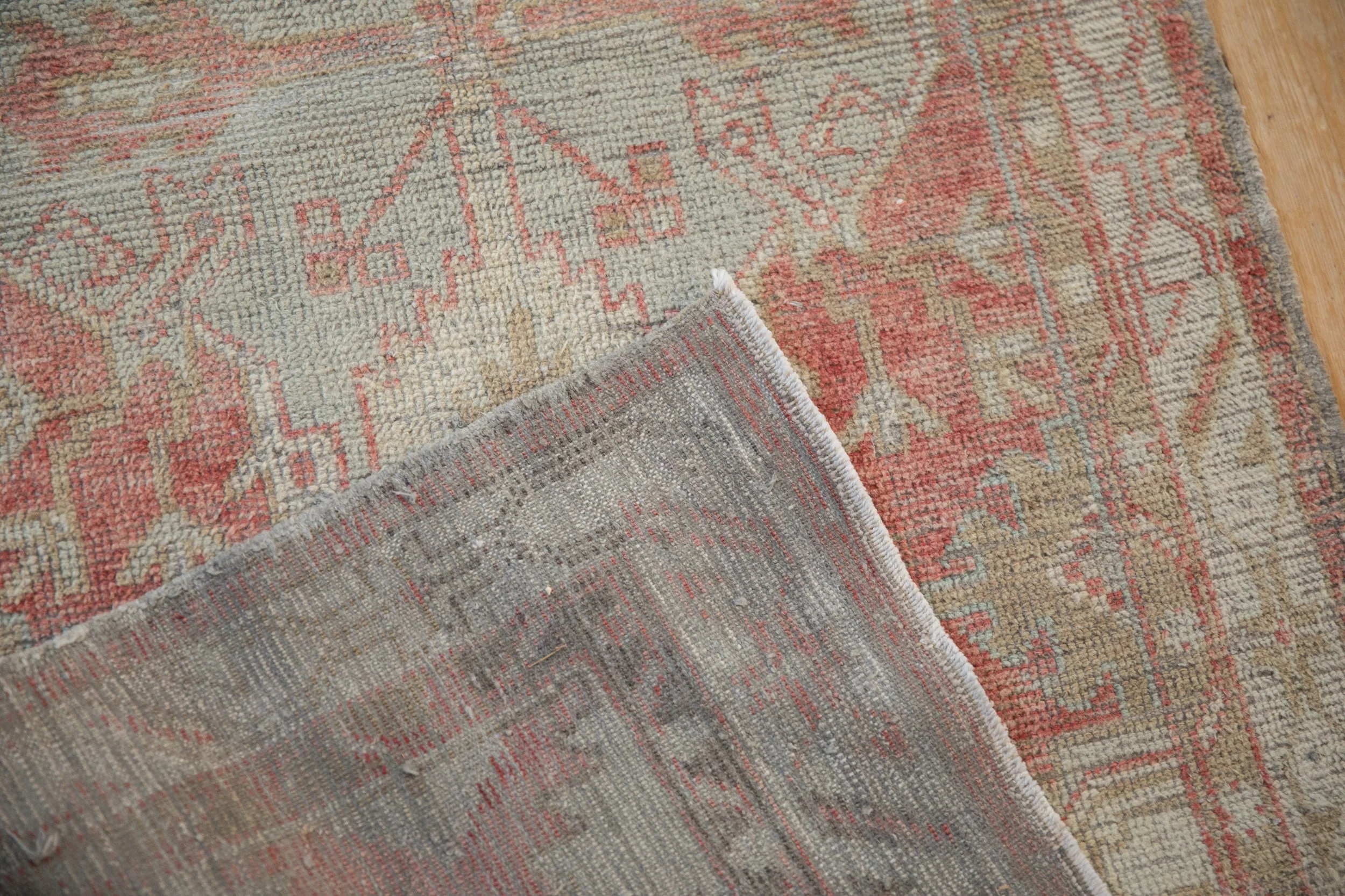 2.5x5 Vintage Distressed Oushak Rug Runner - Image 11