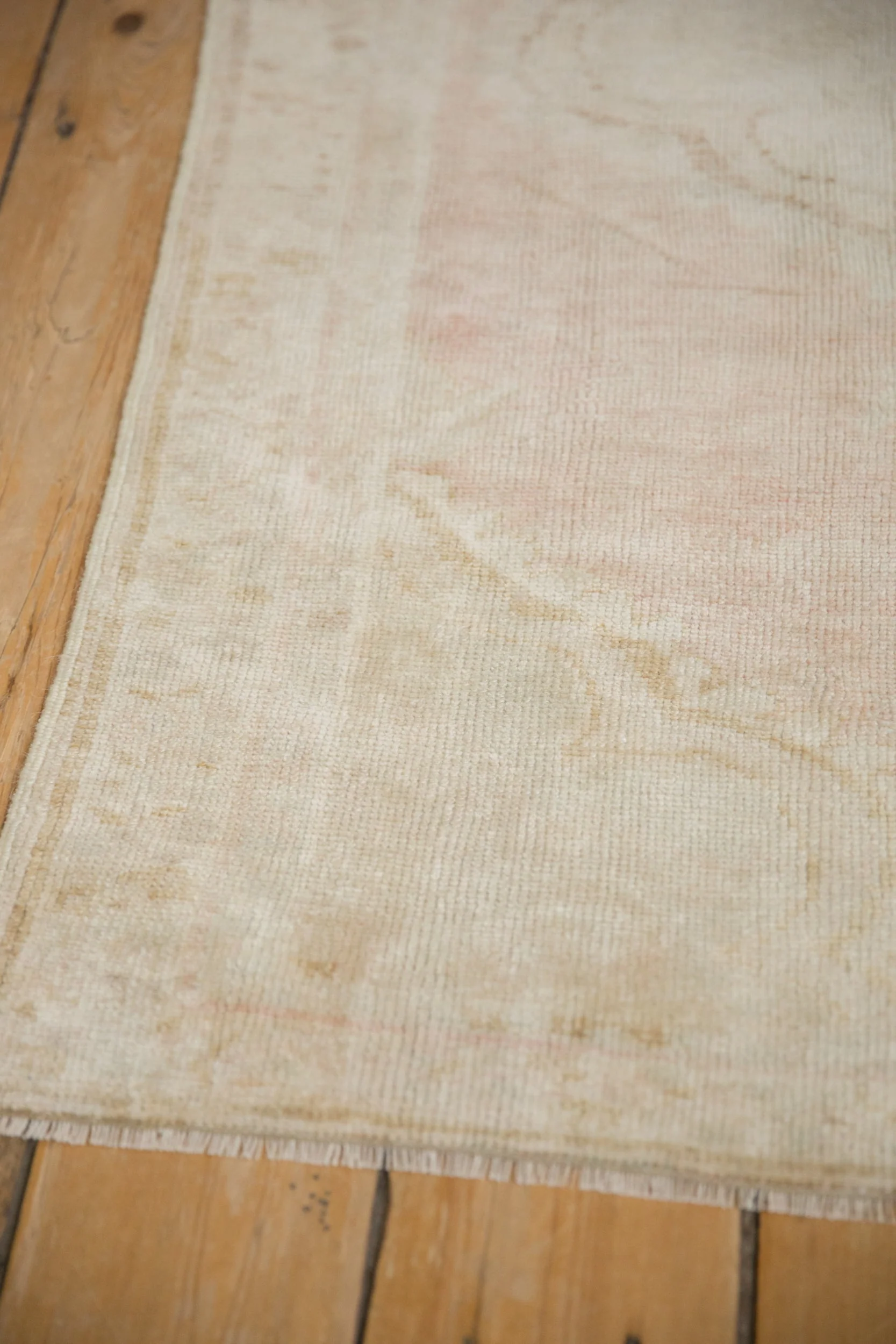 2.5x5 Vintage Distressed Oushak Rug Runner - Image 5