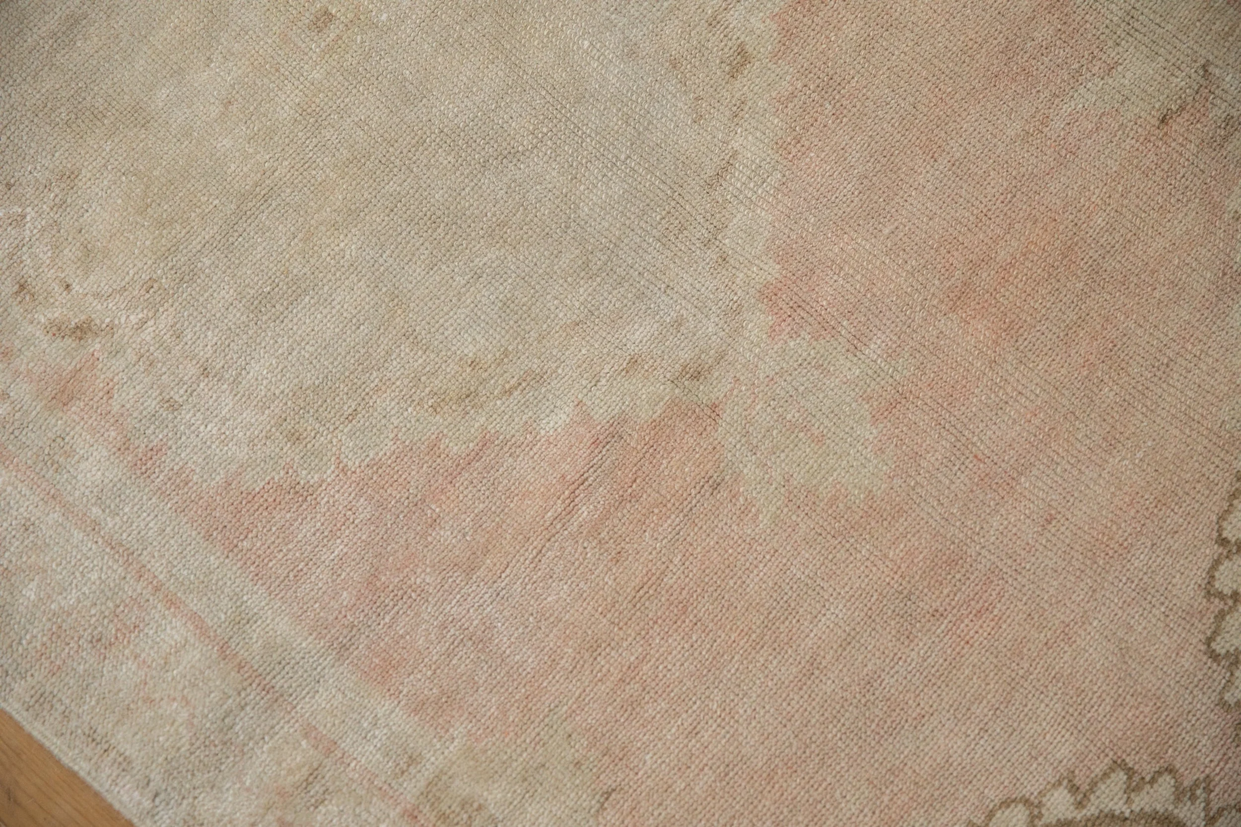 2.5x5 Vintage Distressed Oushak Rug Runner - Image 7