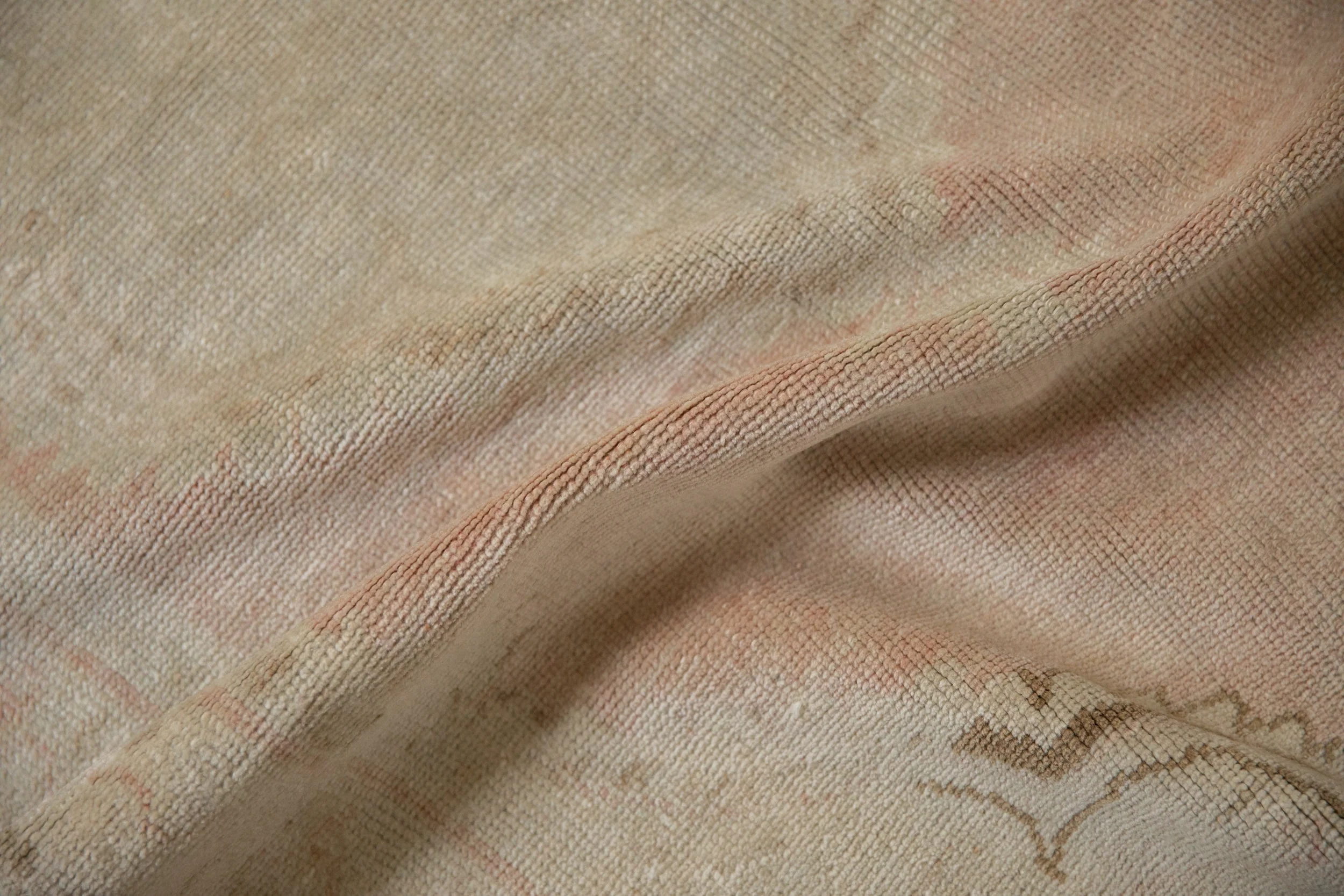 2.5x5 Vintage Distressed Oushak Rug Runner - Image 8