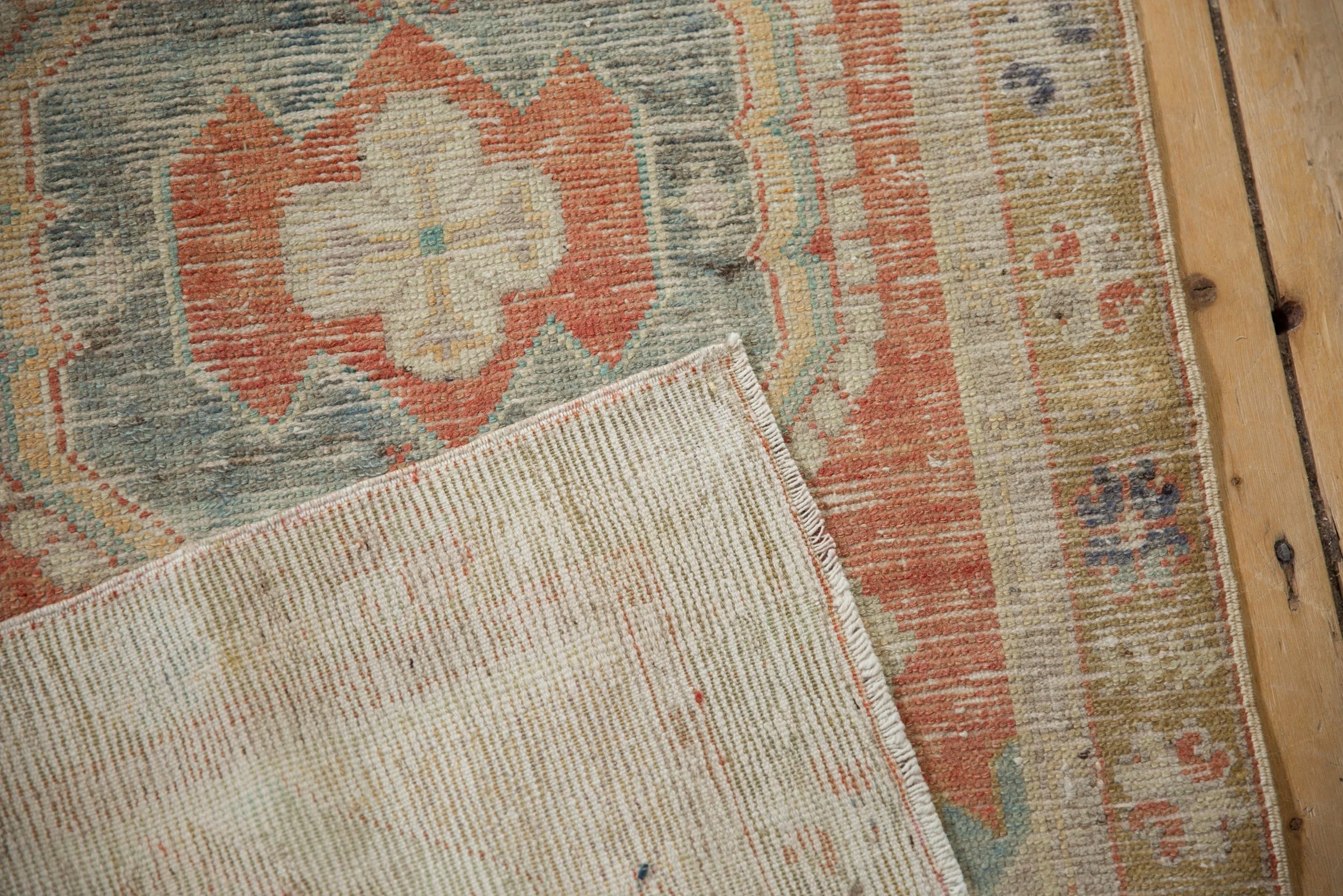 2.5x5 Vintage Distressed Oushak Rug Runner - Image 10