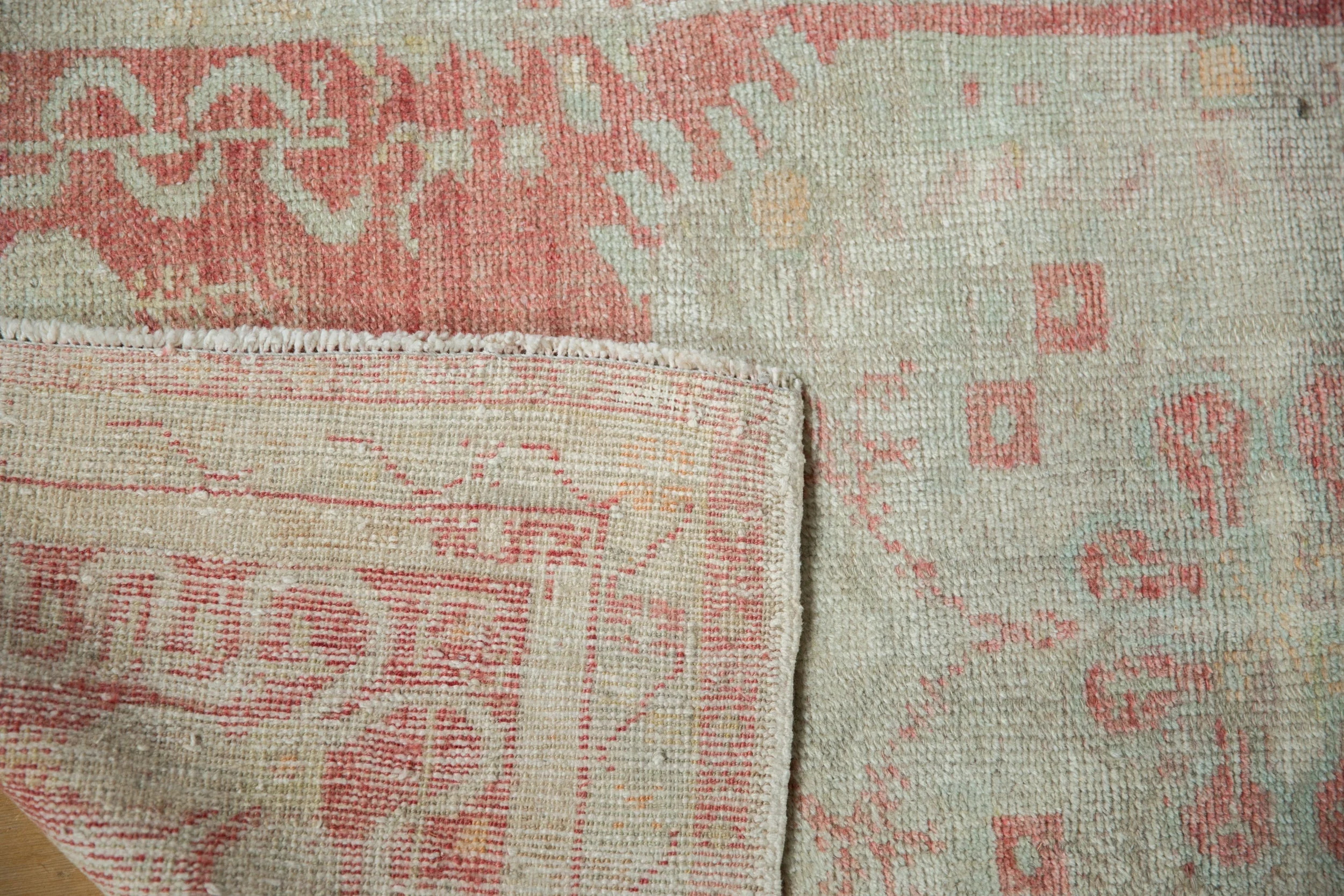 2.5x5 Vintage Distressed Oushak Rug Runner - Image 10
