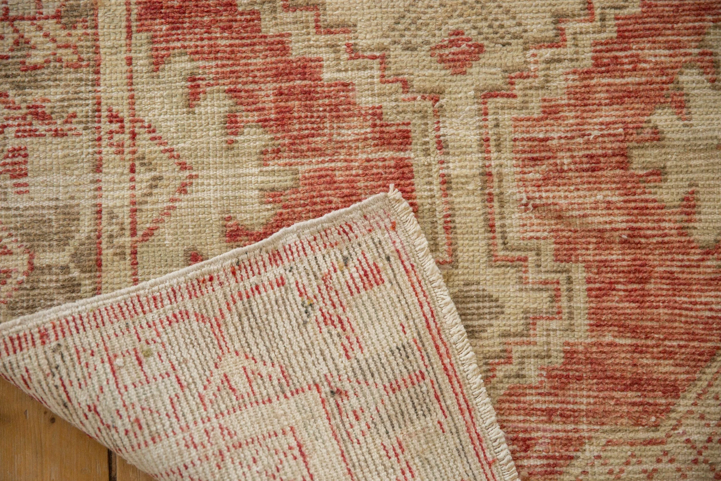 2.5x5 Vintage Distressed Oushak Rug Runner - Image 10