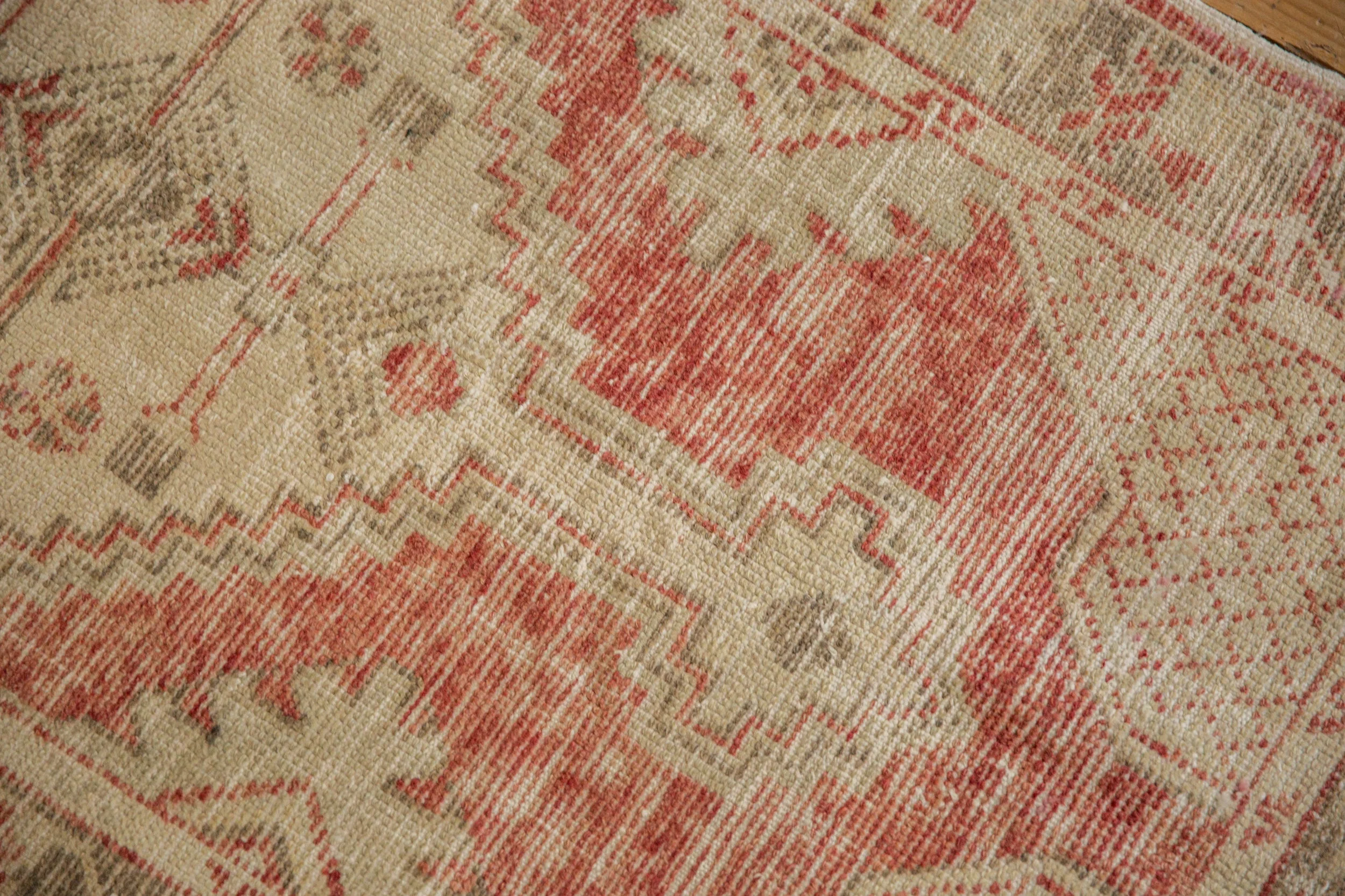 2.5x5 Vintage Distressed Oushak Rug Runner - Image 6