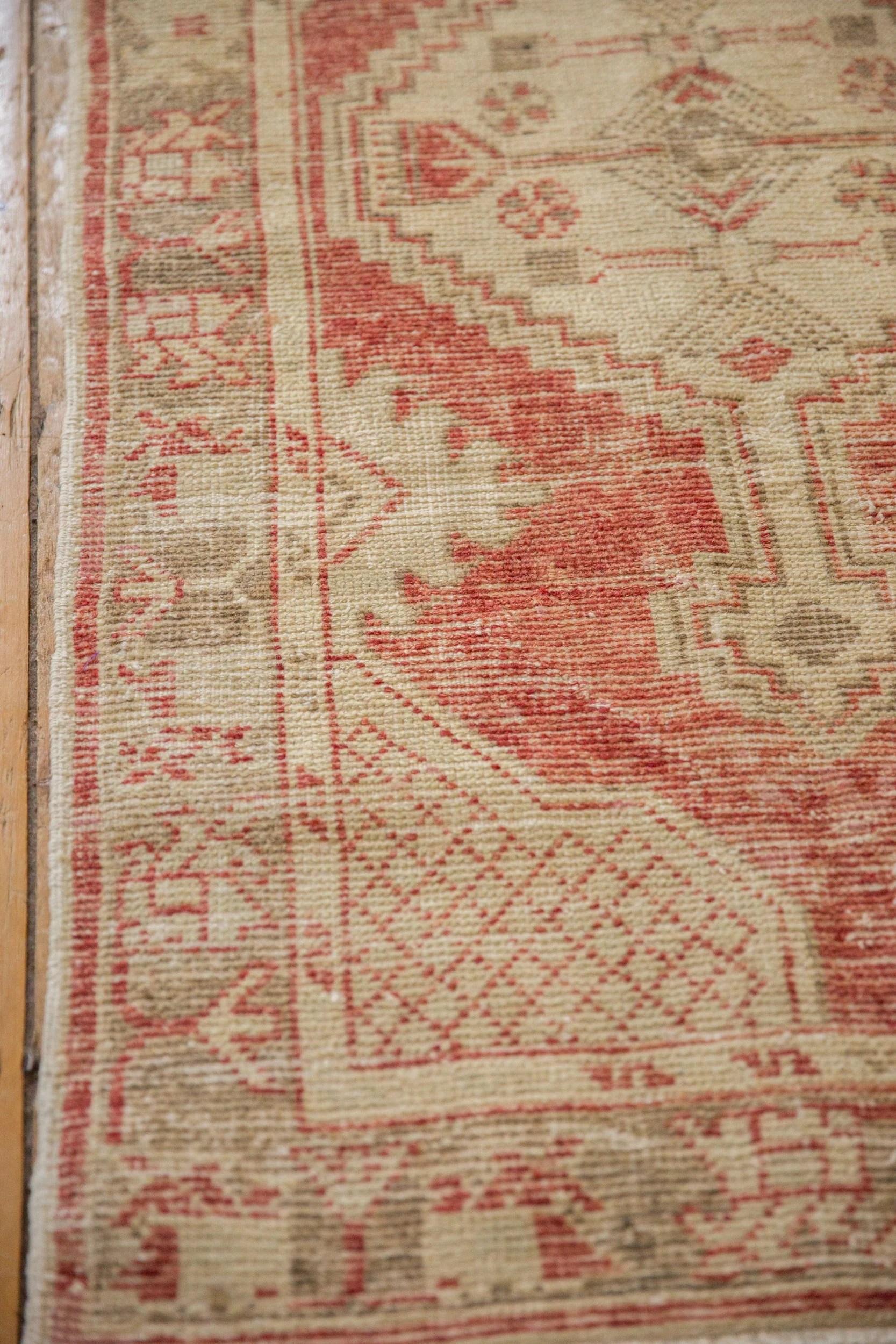 2.5x5 Vintage Distressed Oushak Rug Runner - Image 8