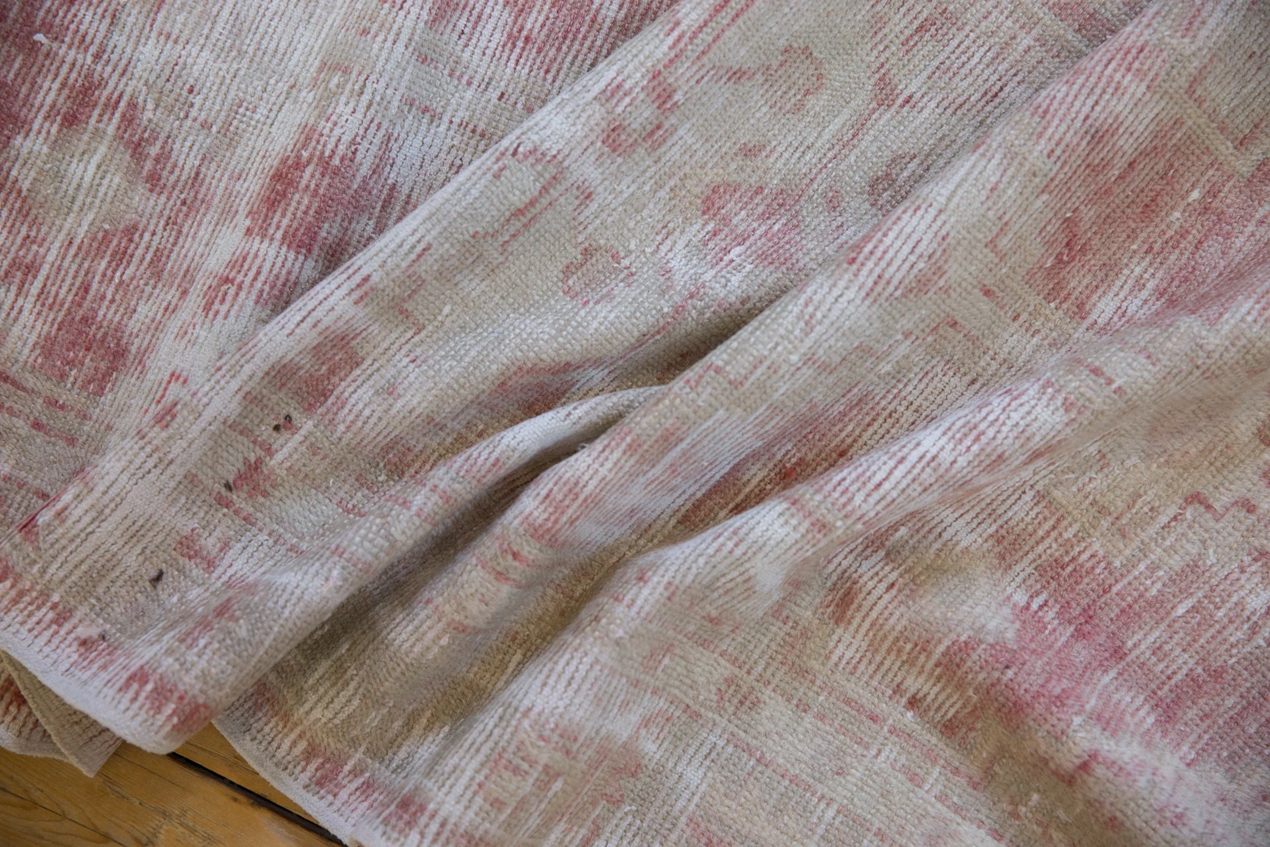 2.5x5 Vintage Distressed Oushak Rug Runner - Image 7