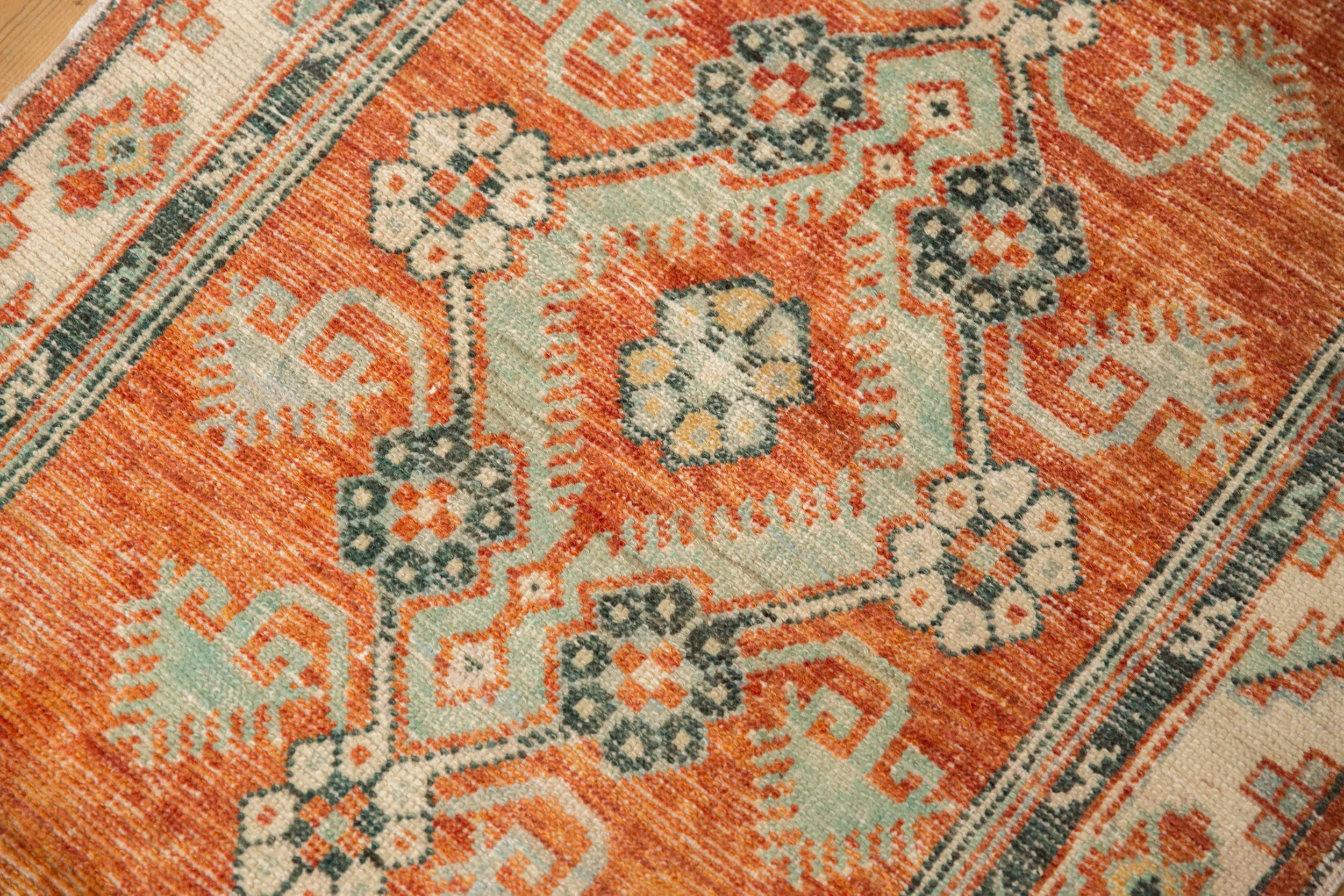 2.5x5 Vintage Distressed Oushak Rug Runner - Image 5
