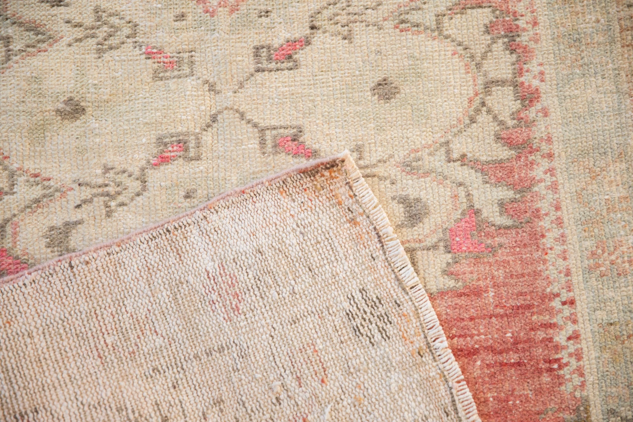 2.5x5 Vintage Distressed Oushak Rug Runner - Image 10