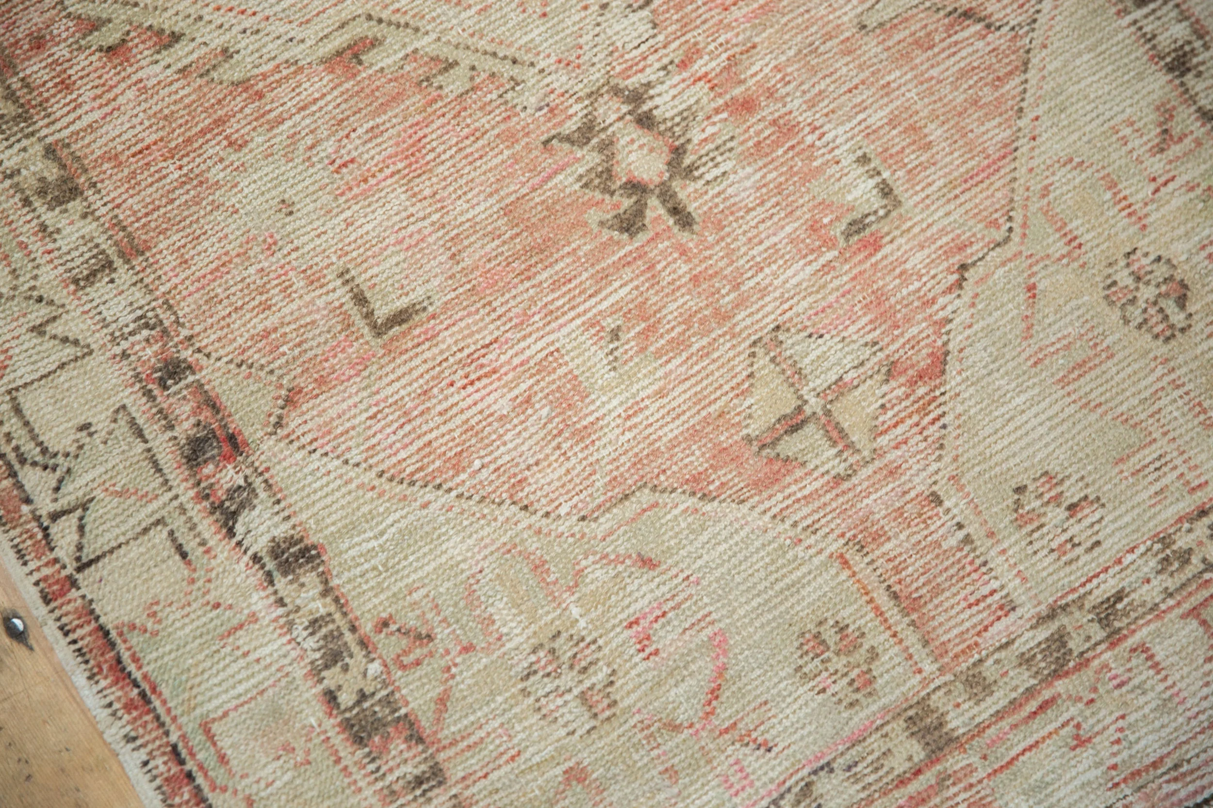2.5x5 Vintage Distressed Oushak Rug Runner - Image 7