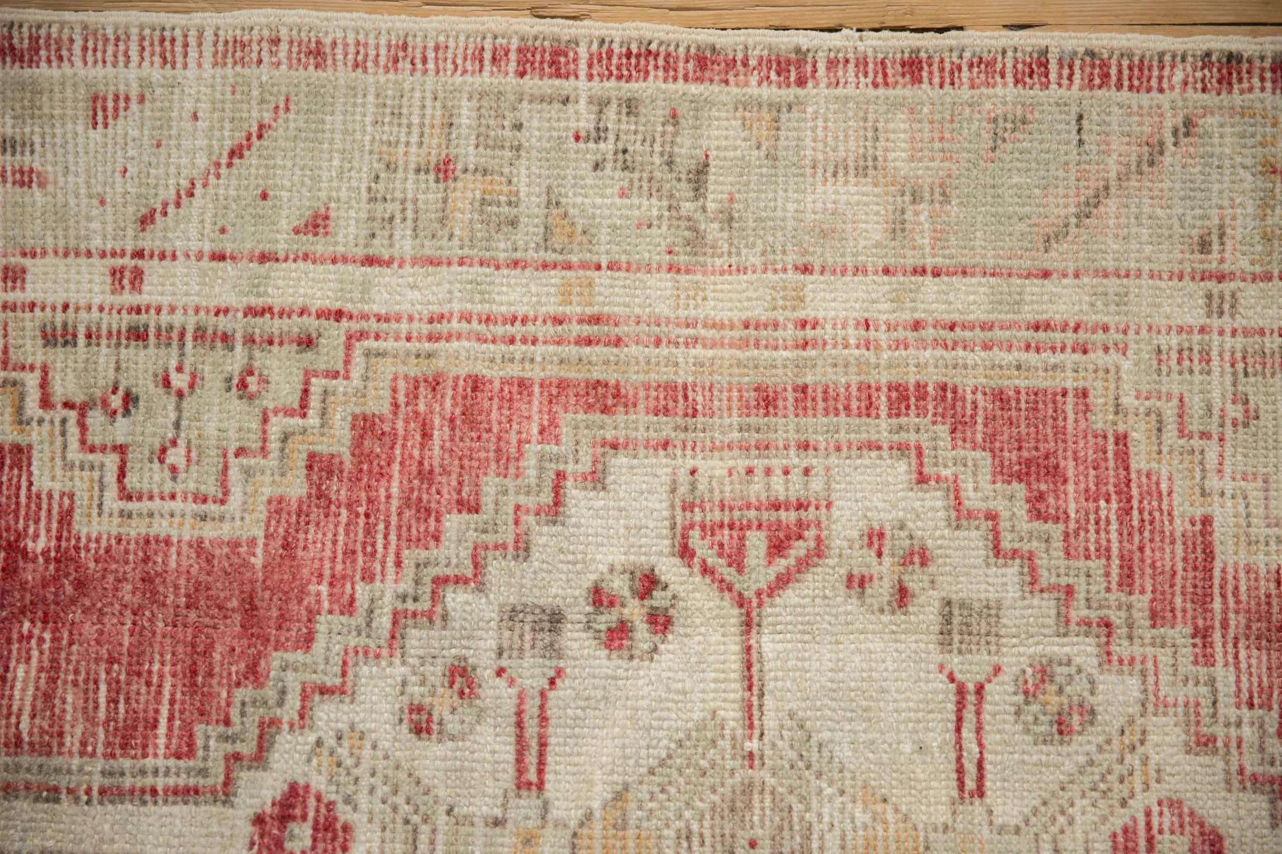 2.5x5 Vintage Distressed Oushak Rug Runner - Image 3
