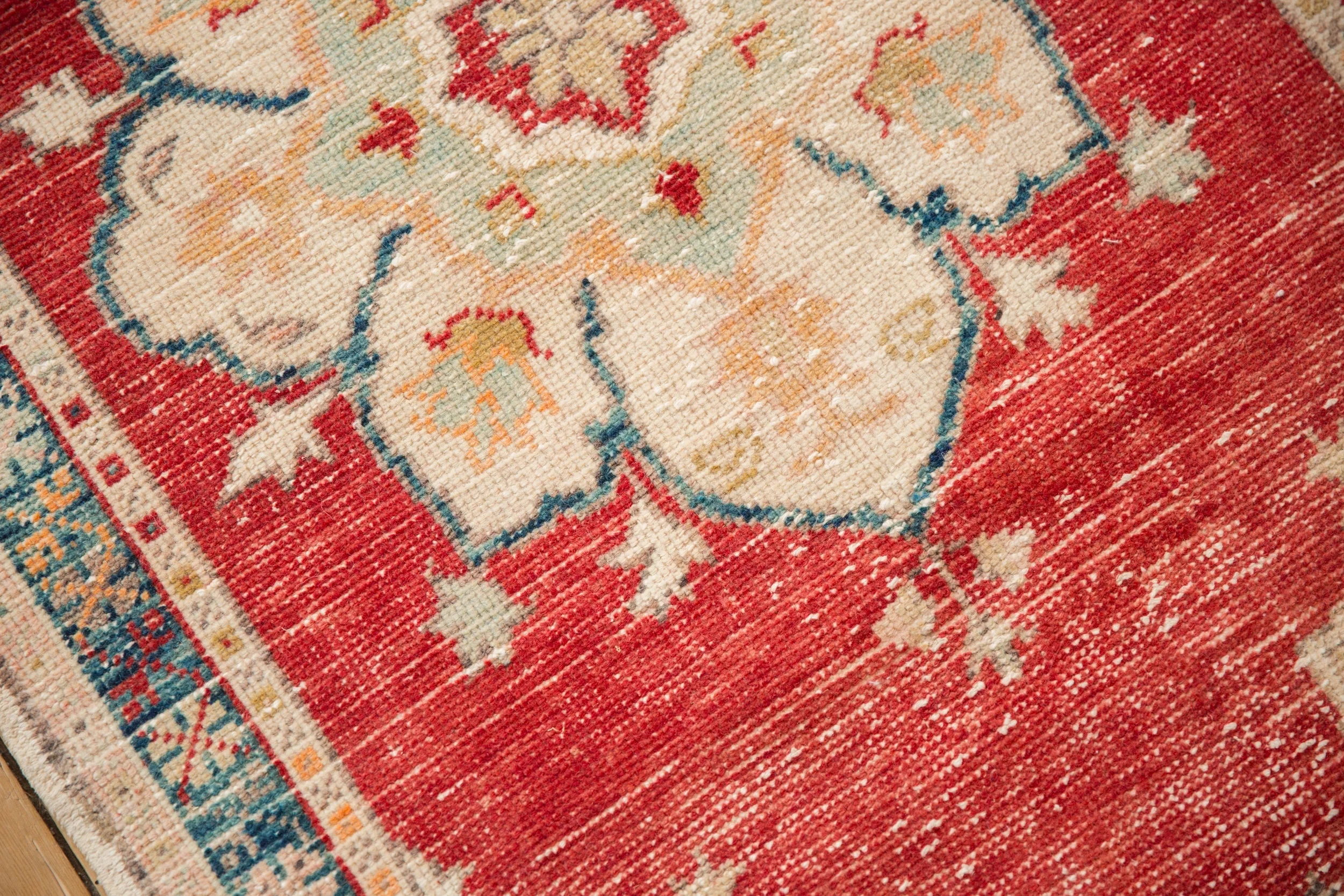 2.5x5 Vintage Distressed Oushak Rug Runner - Image 7