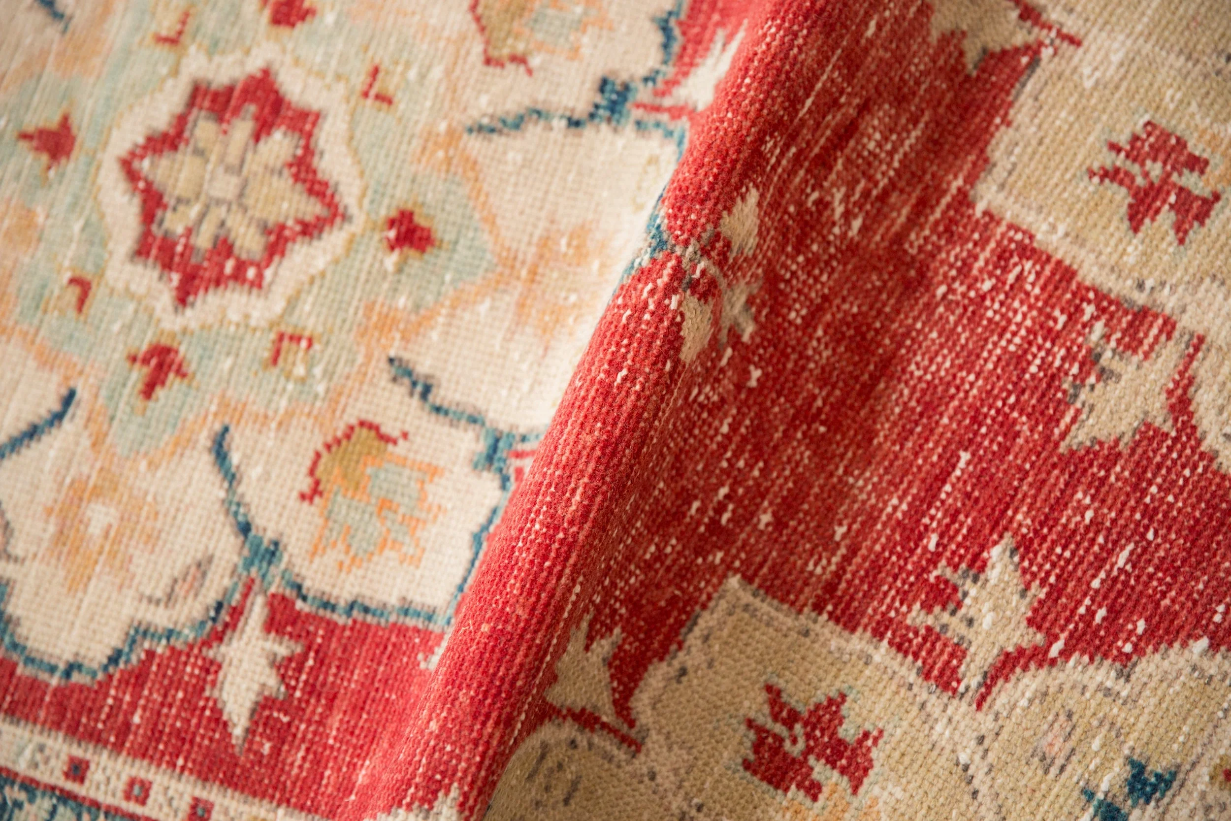 2.5x5 Vintage Distressed Oushak Rug Runner - Image 8