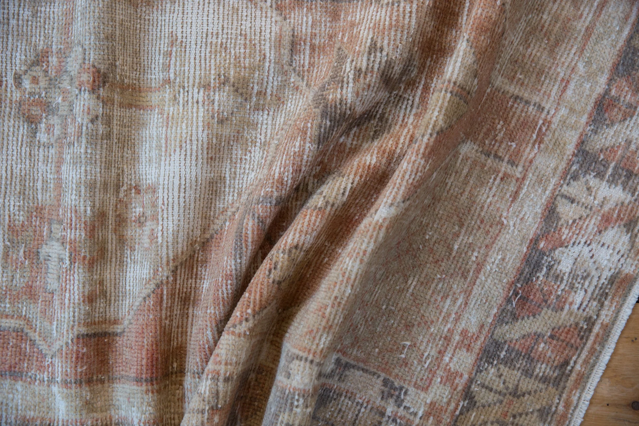 2.5x5 Vintage Distressed Oushak Rug Runner - Image 6