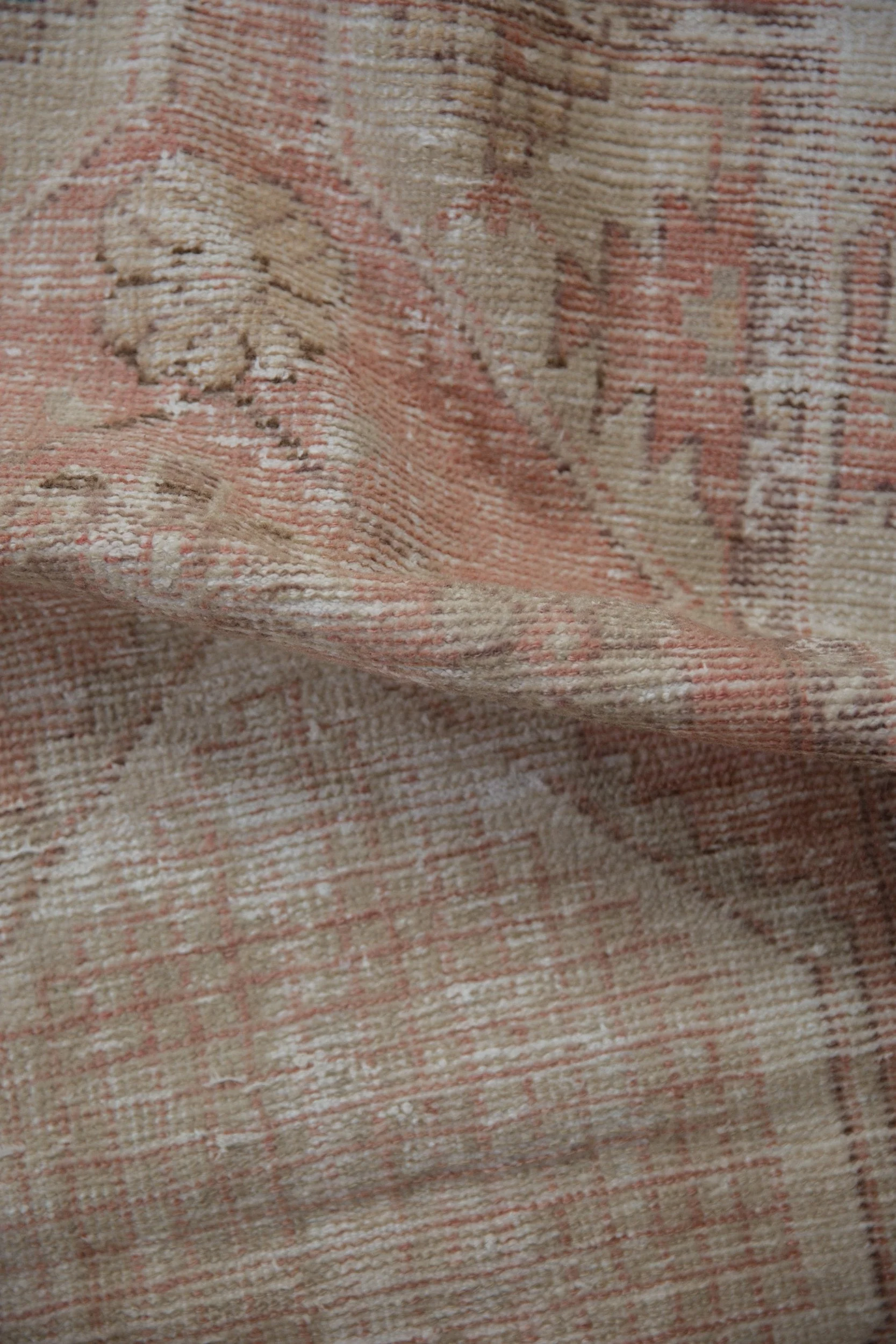 2.5x5 Vintage Distressed Oushak Rug Runner - Image 6