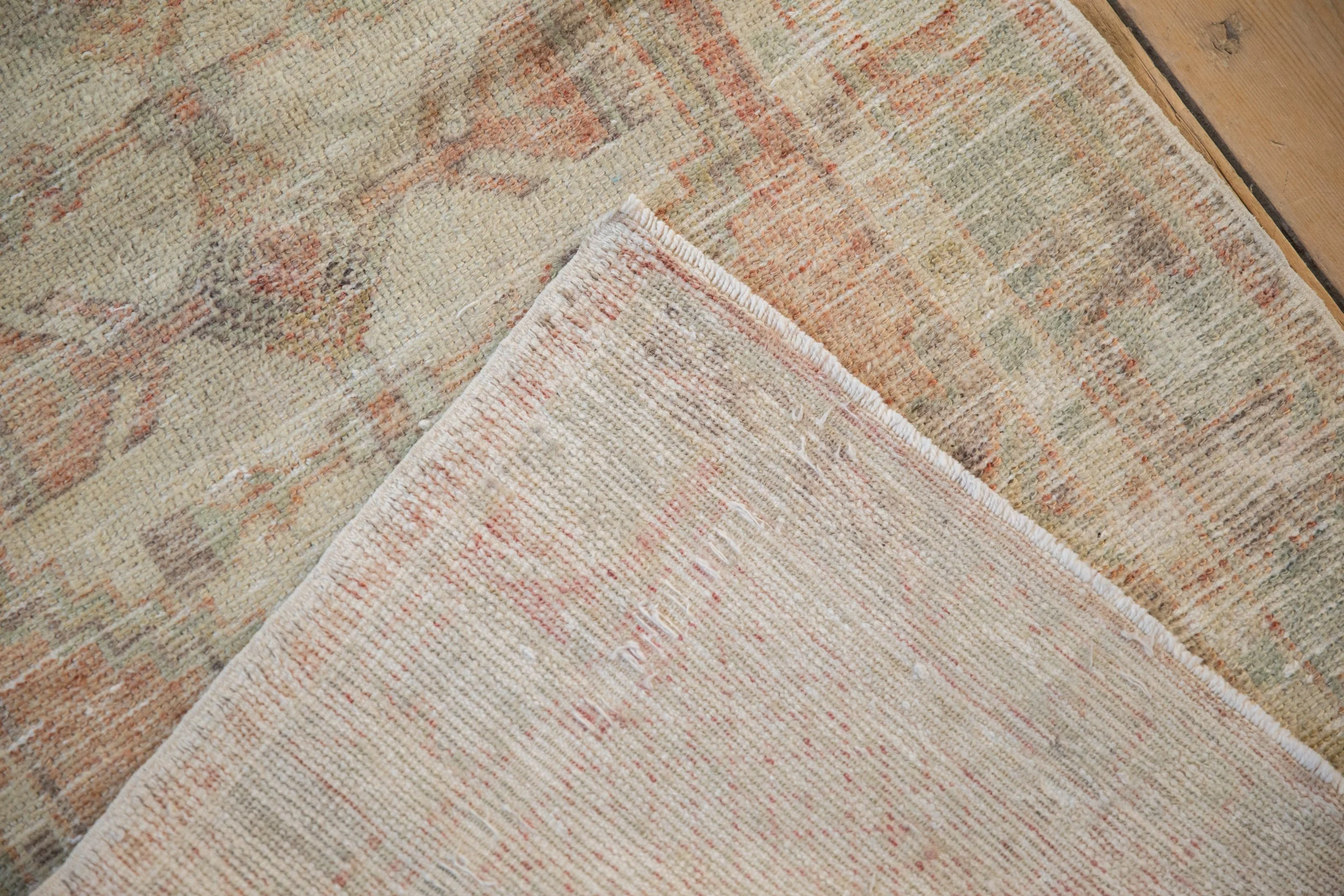 2.5x5 Vintage Distressed Oushak Rug Runner - Image 10