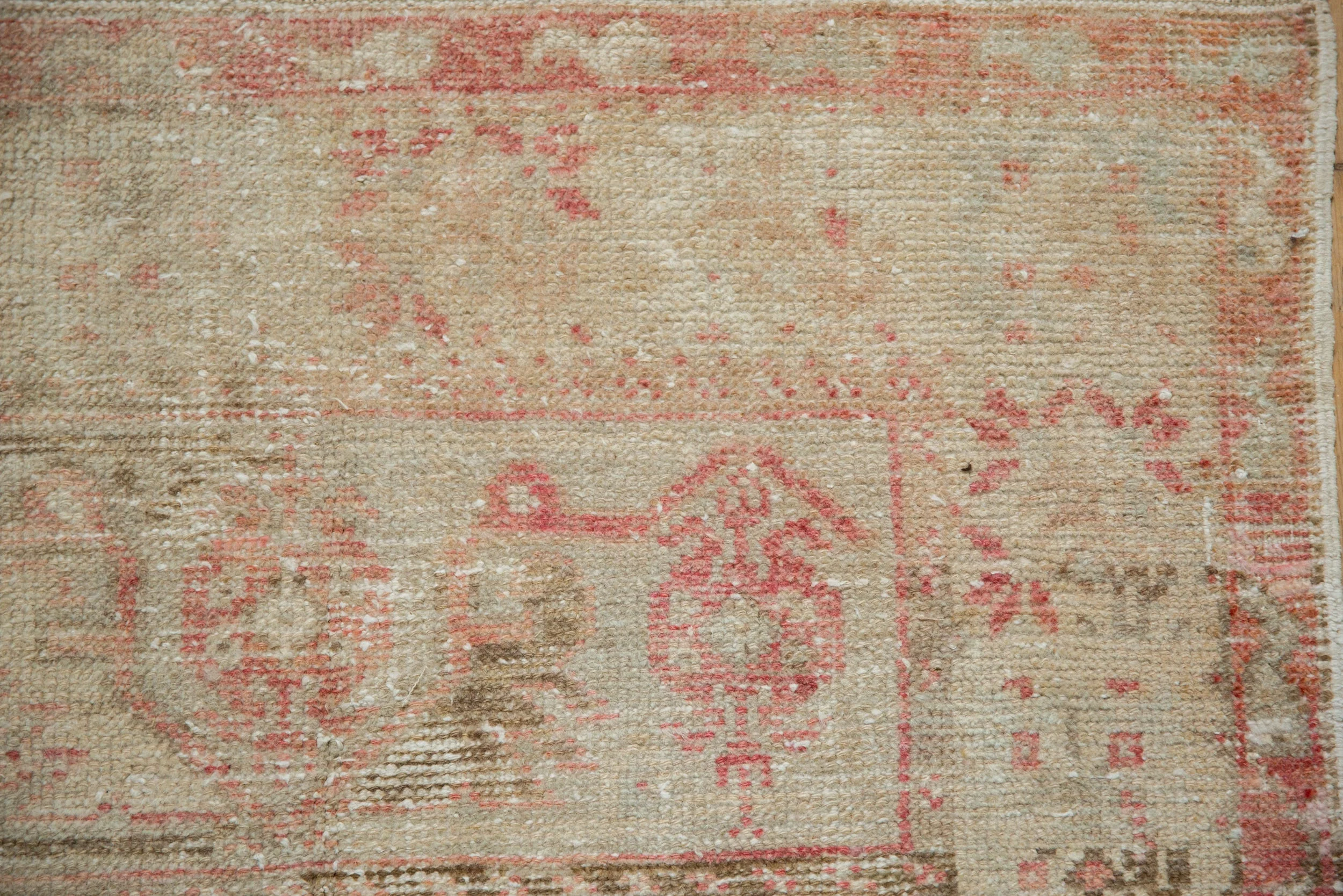 2.5x5 Vintage Distressed Oushak Rug Runner - Image 3