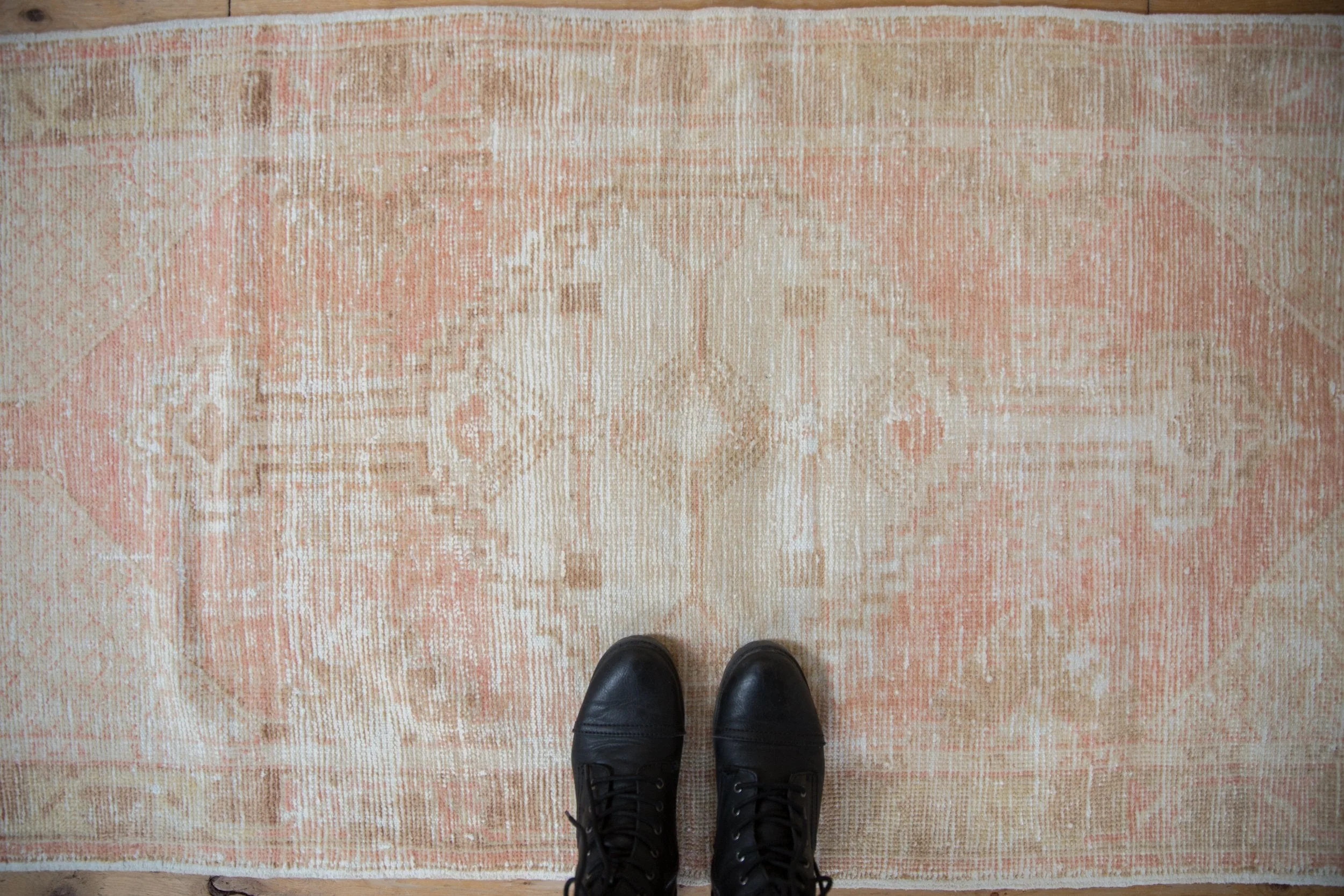 2.5x5 Vintage Distressed Oushak Rug Runner - Image 2