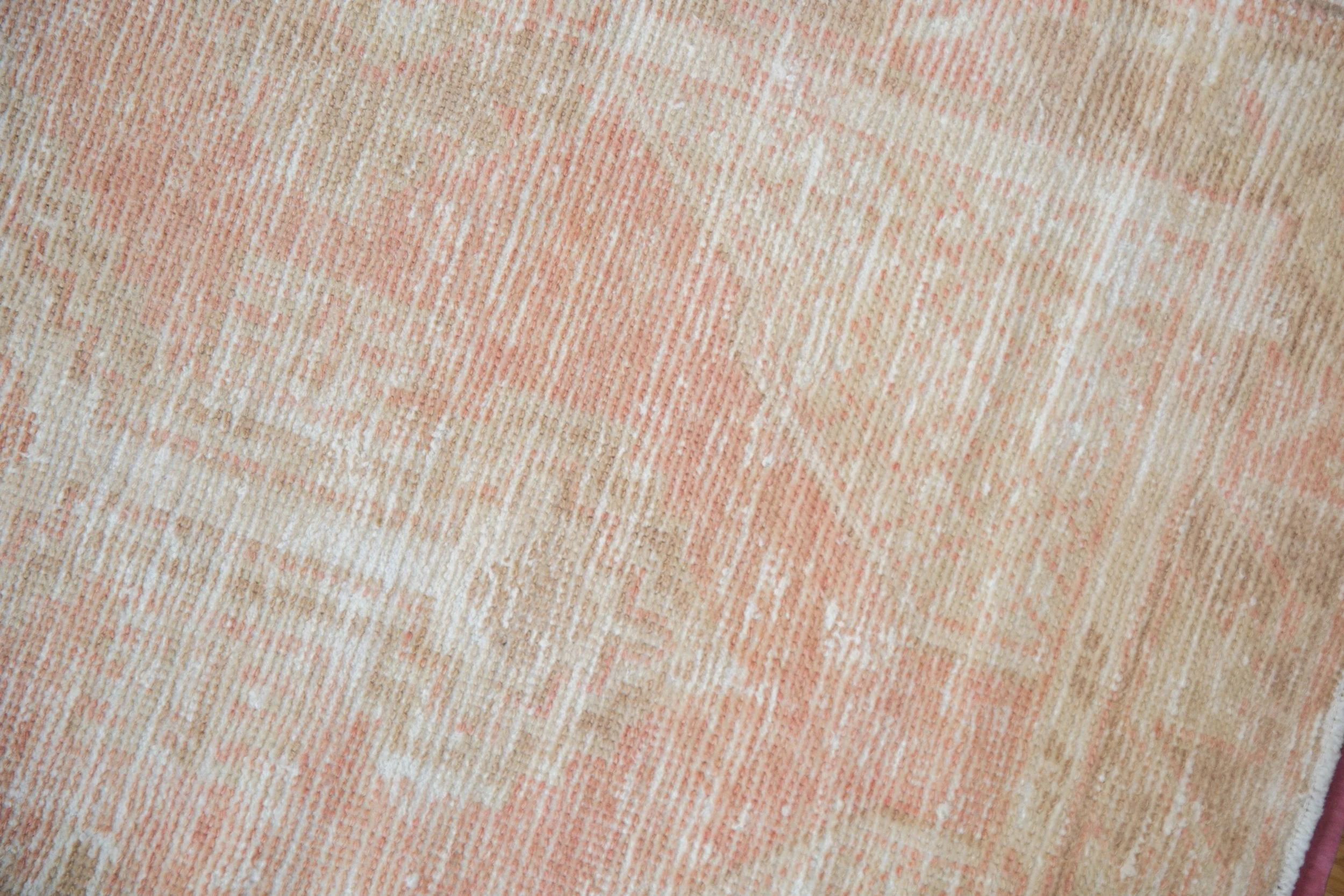 2.5x5 Vintage Distressed Oushak Rug Runner - Image 5