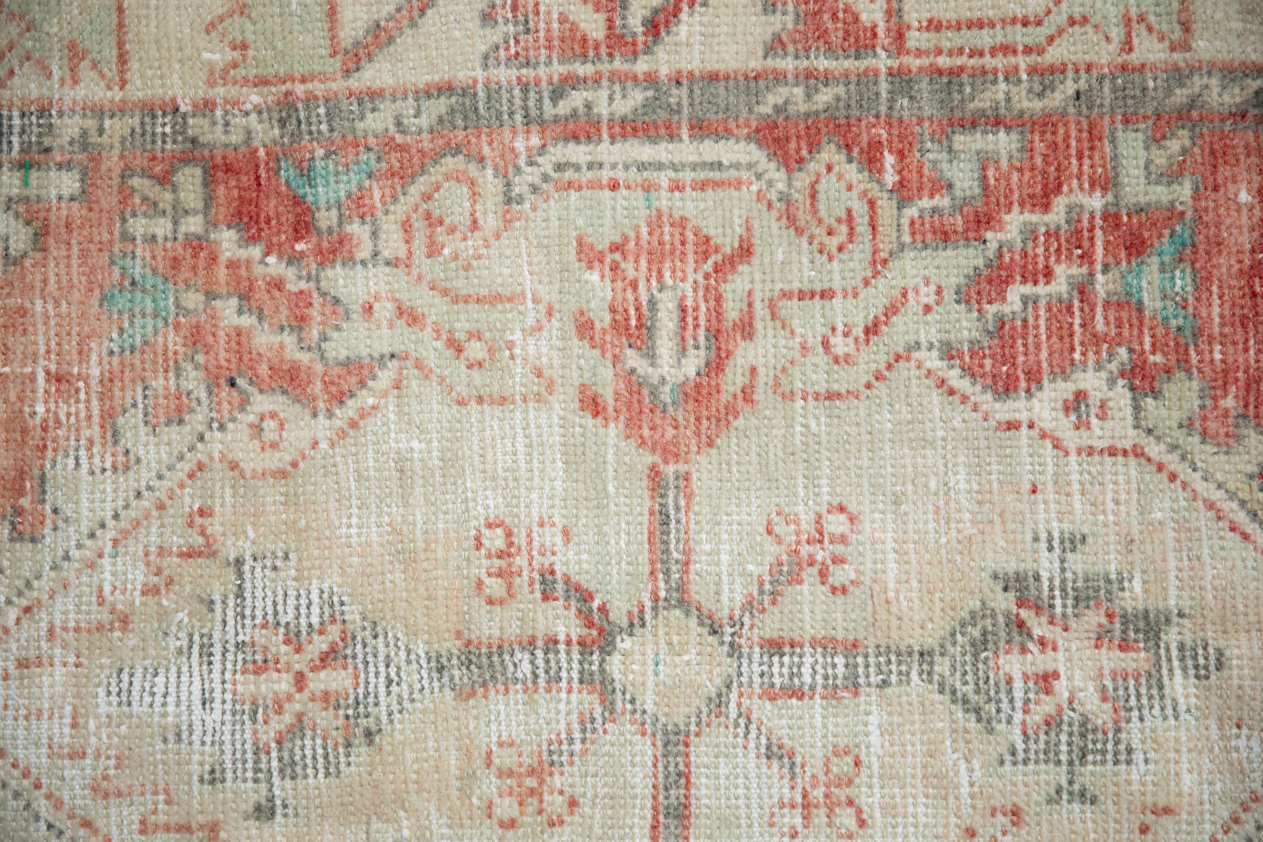 2.5x5 Vintage Distressed Oushak Rug Runner - Image 3