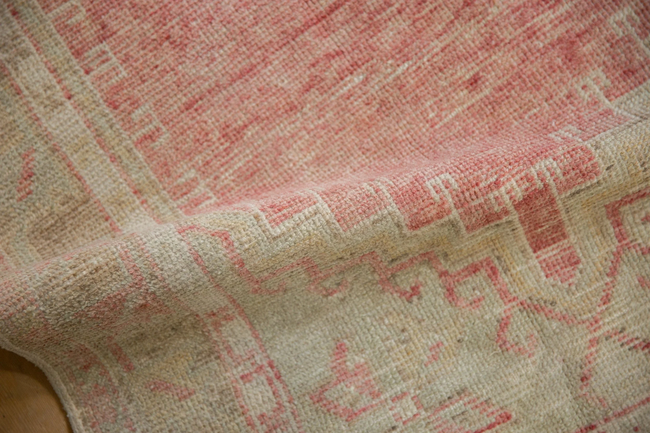 2.5x5 Vintage Distressed Oushak Rug Runner - Image 8