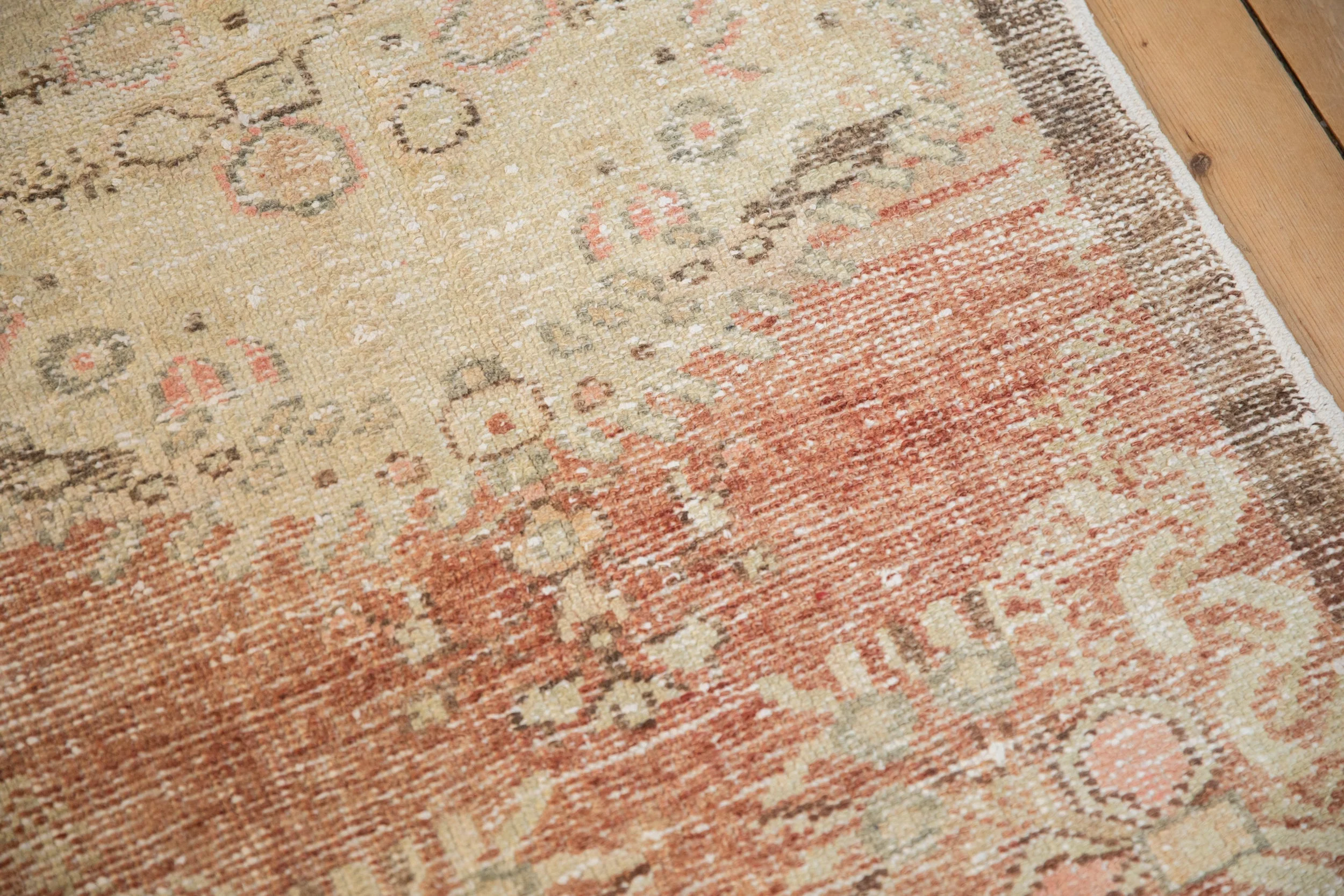 2.5x5 Vintage Distressed Oushak Rug Runner - Image 5