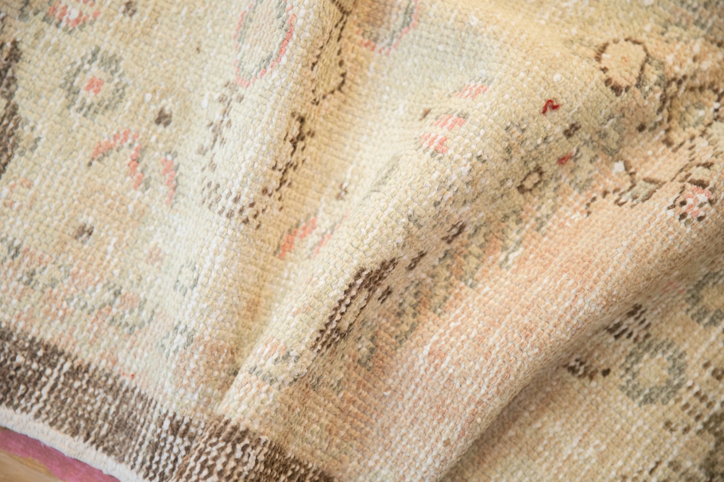 2.5x5 Vintage Distressed Oushak Rug Runner - Image 8