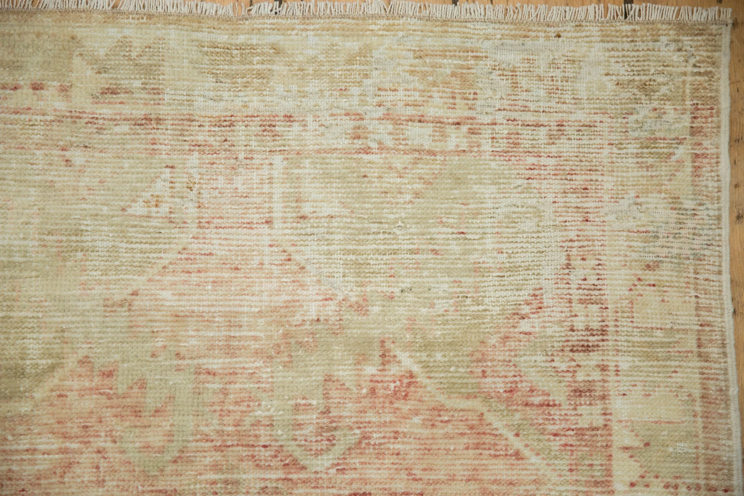 2.5x5 Vintage Distressed Oushak Rug Runner - Image 3
