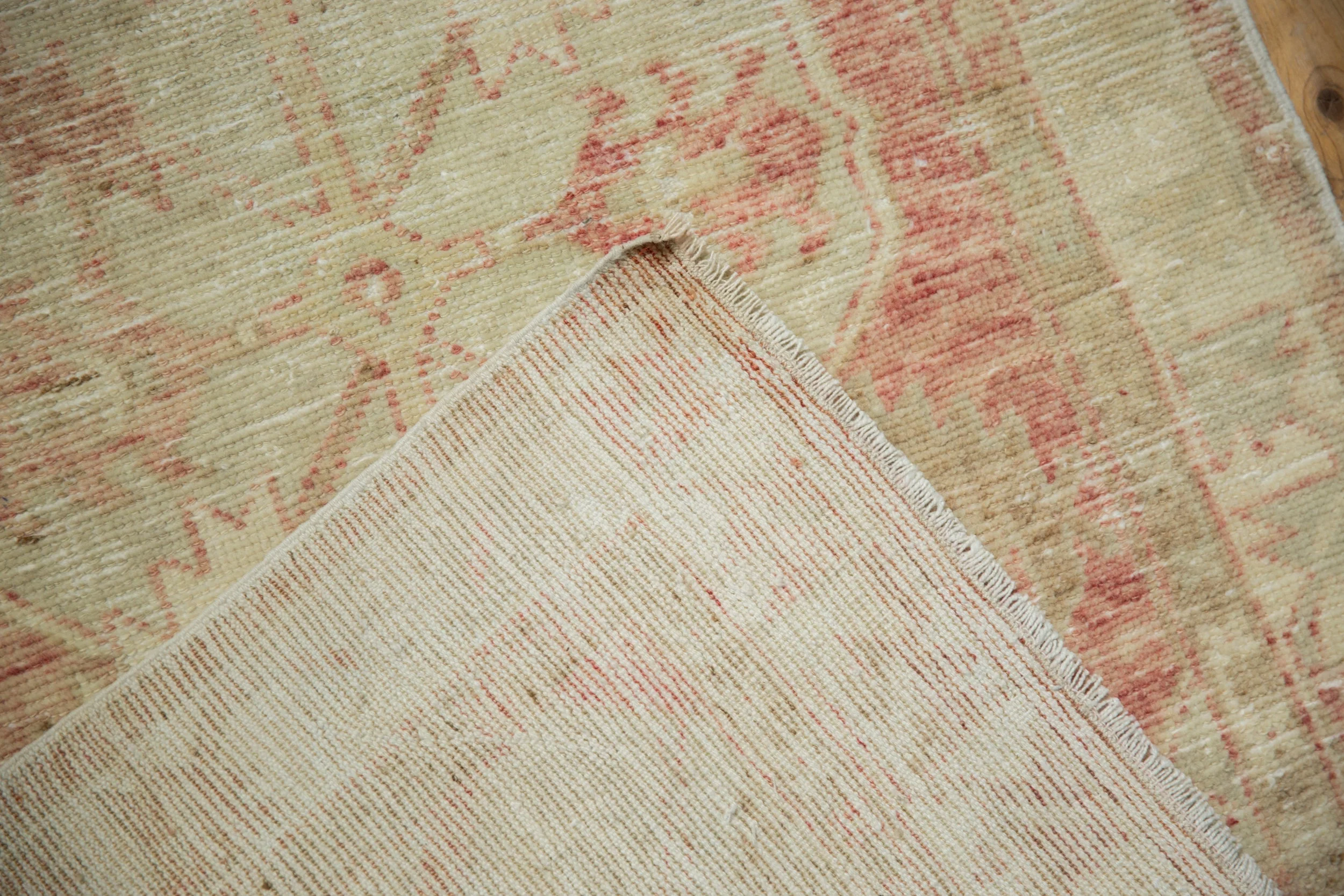2.5x5 Vintage Distressed Oushak Rug Runner - Image 8