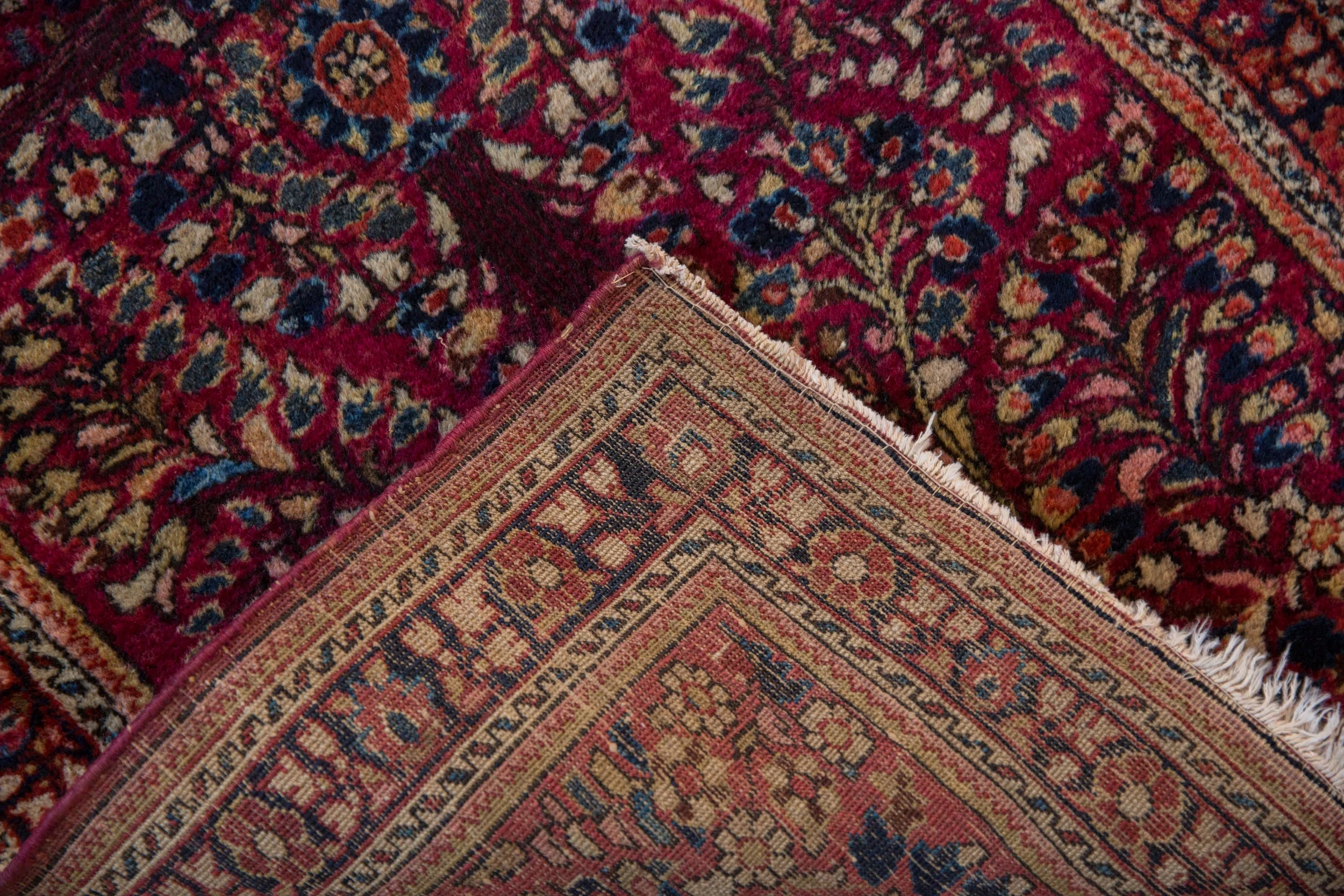 2.5x5 Vintage Fine American Sarouk Rug Runner - Image 7