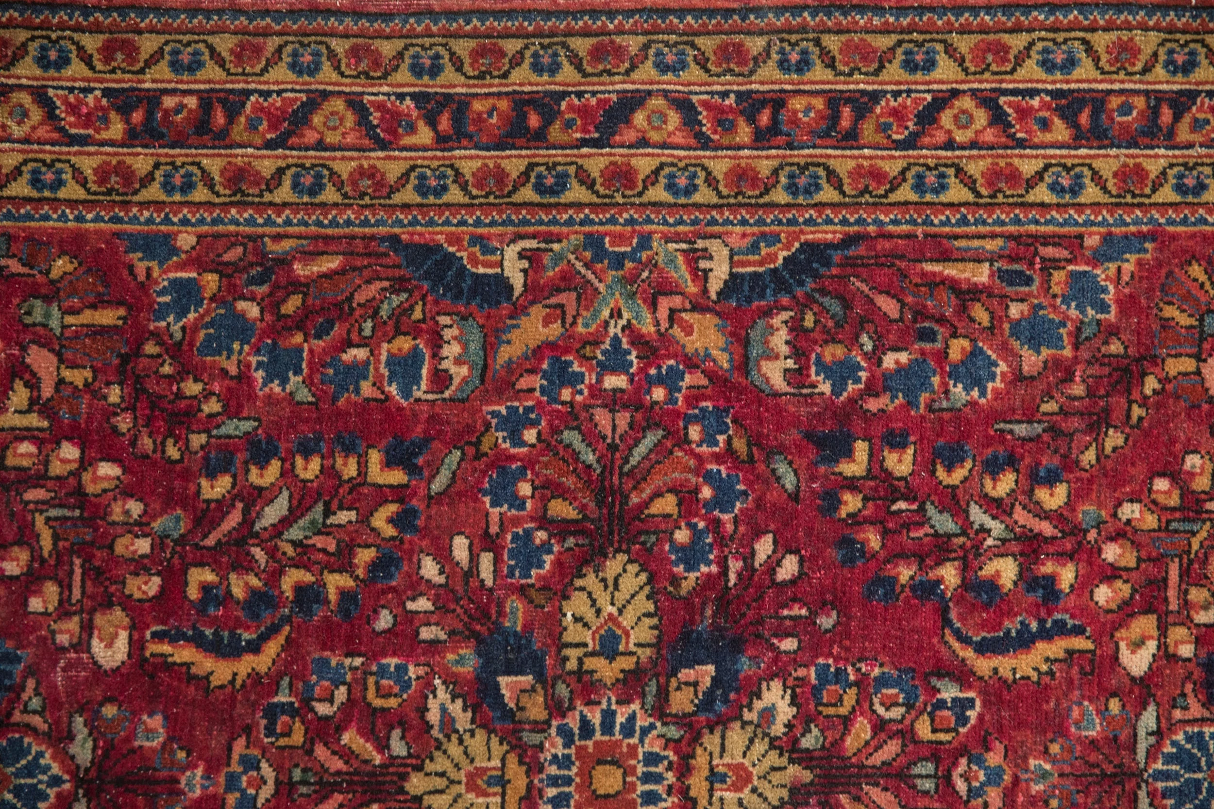 2.5x5 Vintage Sarouk Rug Runner - Image 3