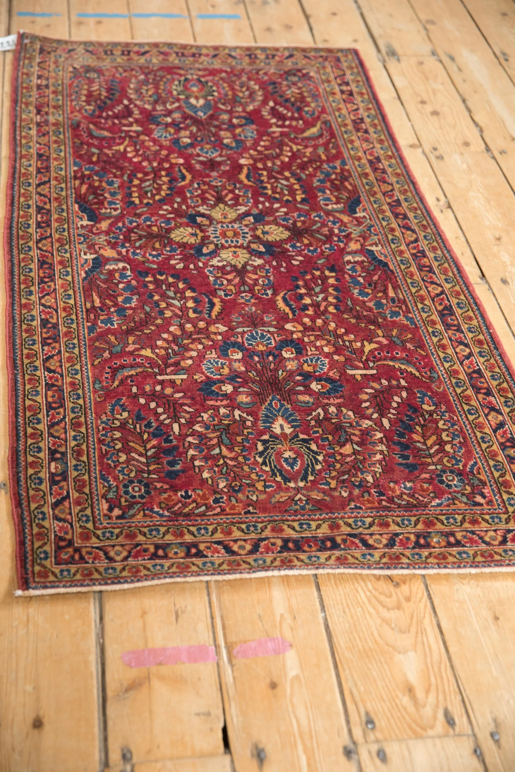 2.5x5 Vintage Sarouk Rug Runner - Image 4