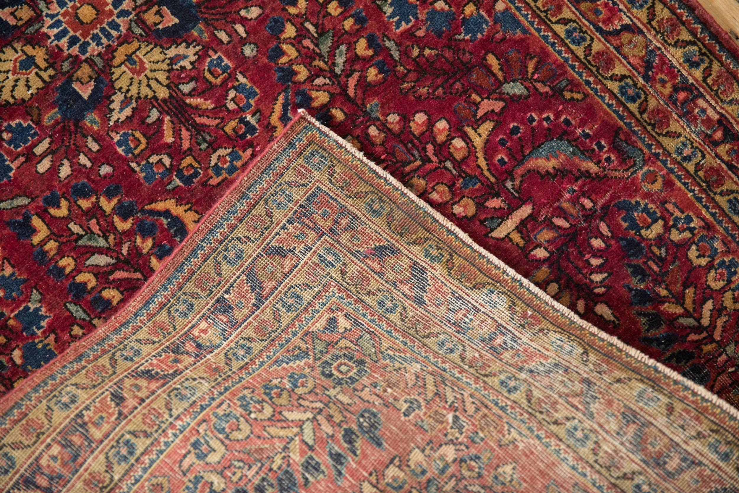 2.5x5 Vintage Sarouk Rug Runner - Image 9