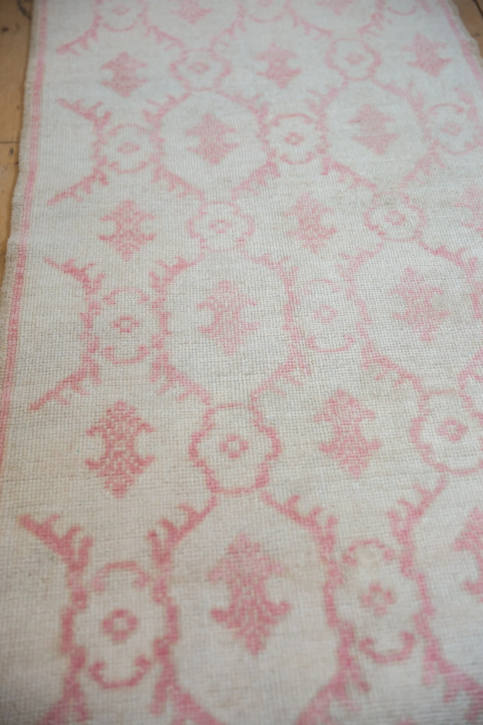 2.5x6.5 Vintage Distressed Oushak Rug Runner - Image 4