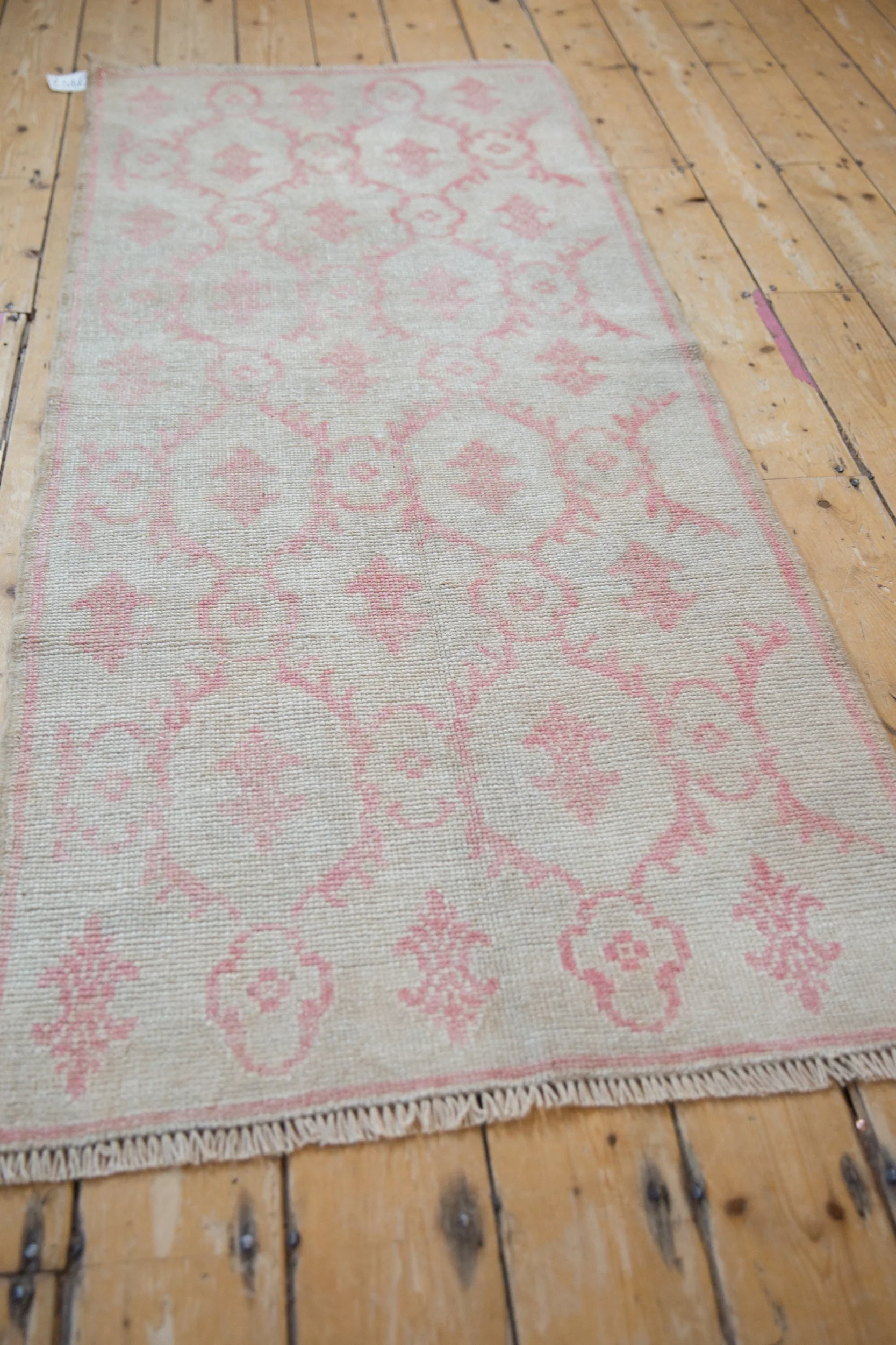 2.5x6.5 Vintage Distressed Oushak Rug Runner - Image 5
