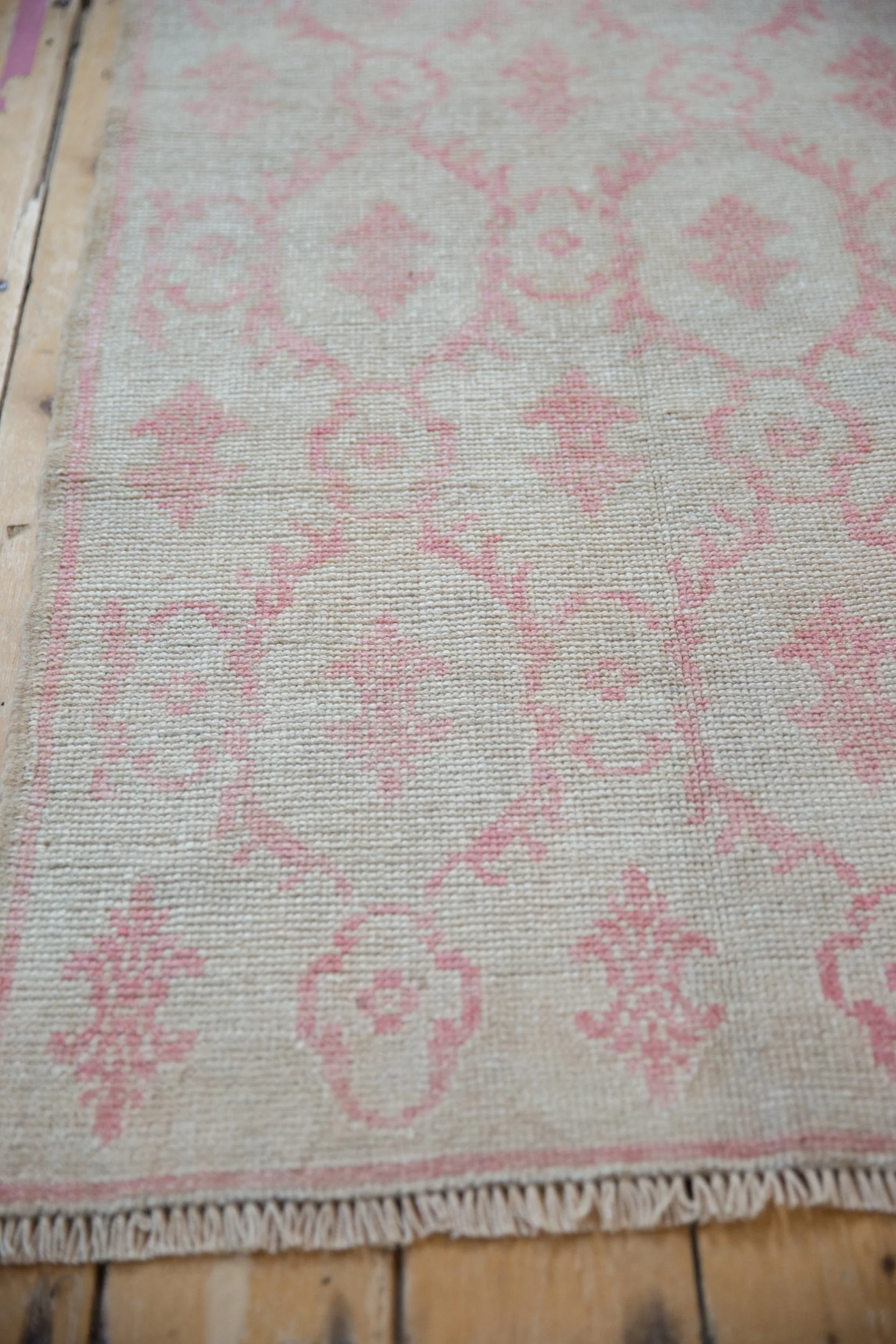 2.5x6.5 Vintage Distressed Oushak Rug Runner - Image 6
