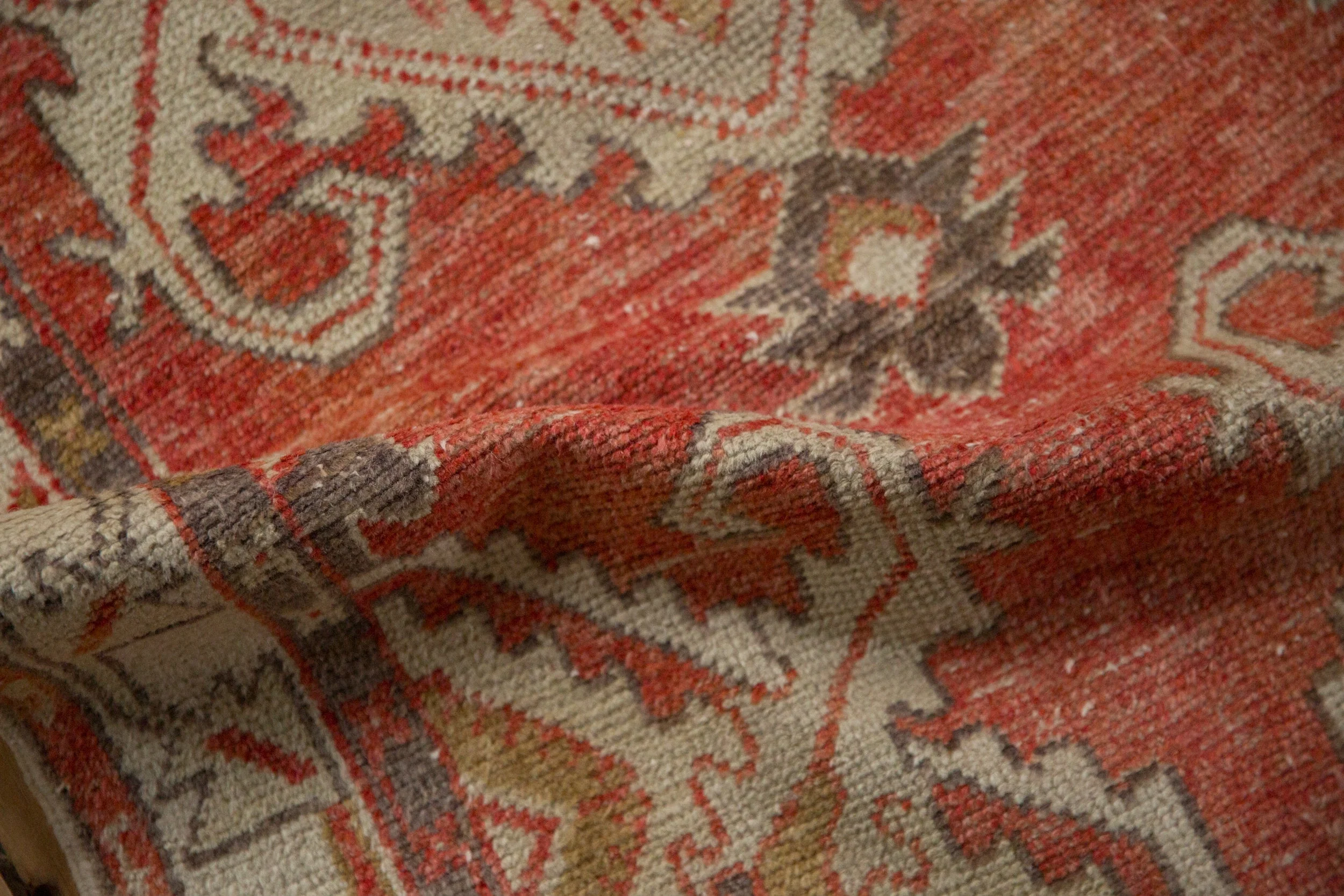 2.5x6 Vintage Distressed Oushak Rug Runner - Image 10
