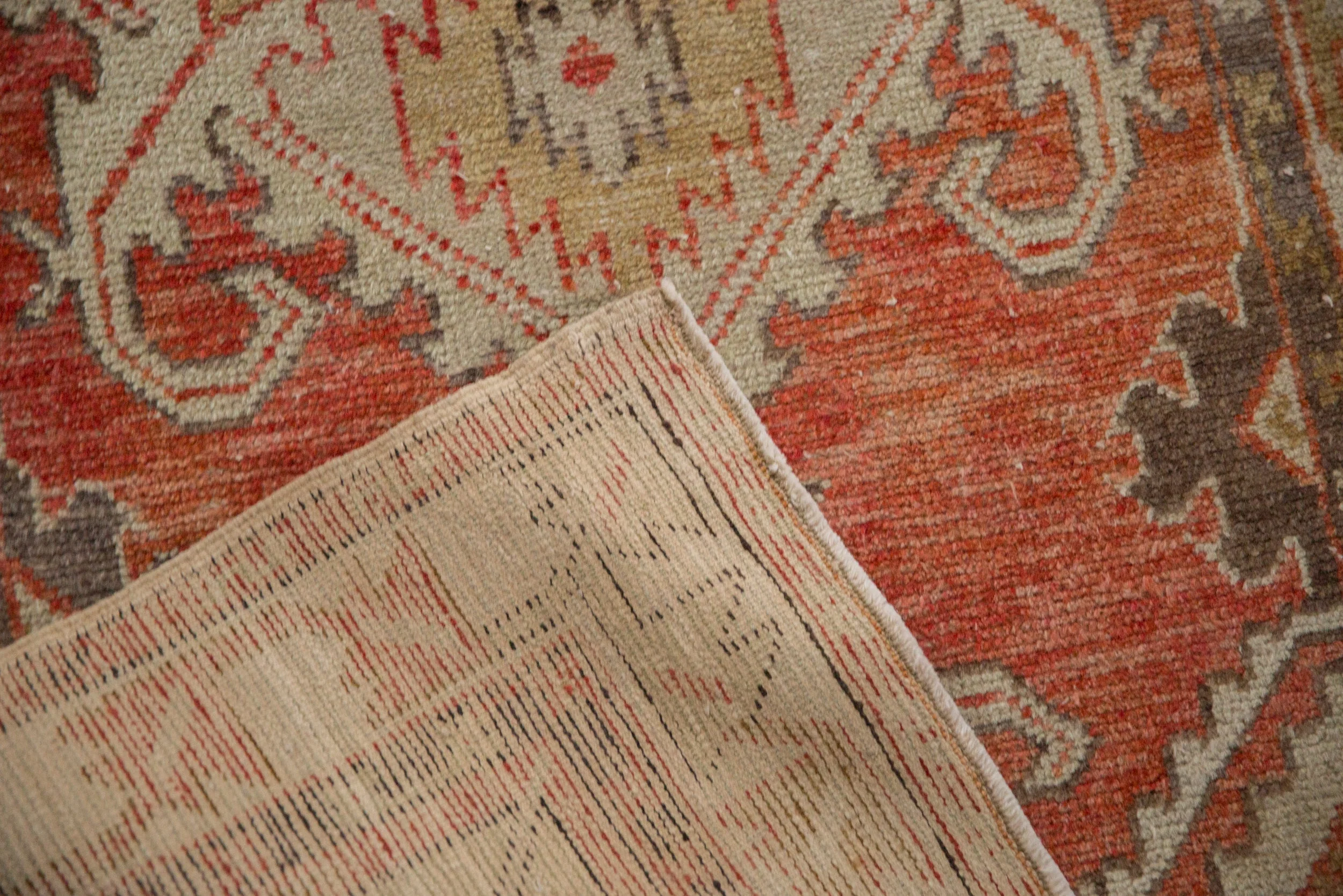2.5x6 Vintage Distressed Oushak Rug Runner - Image 11