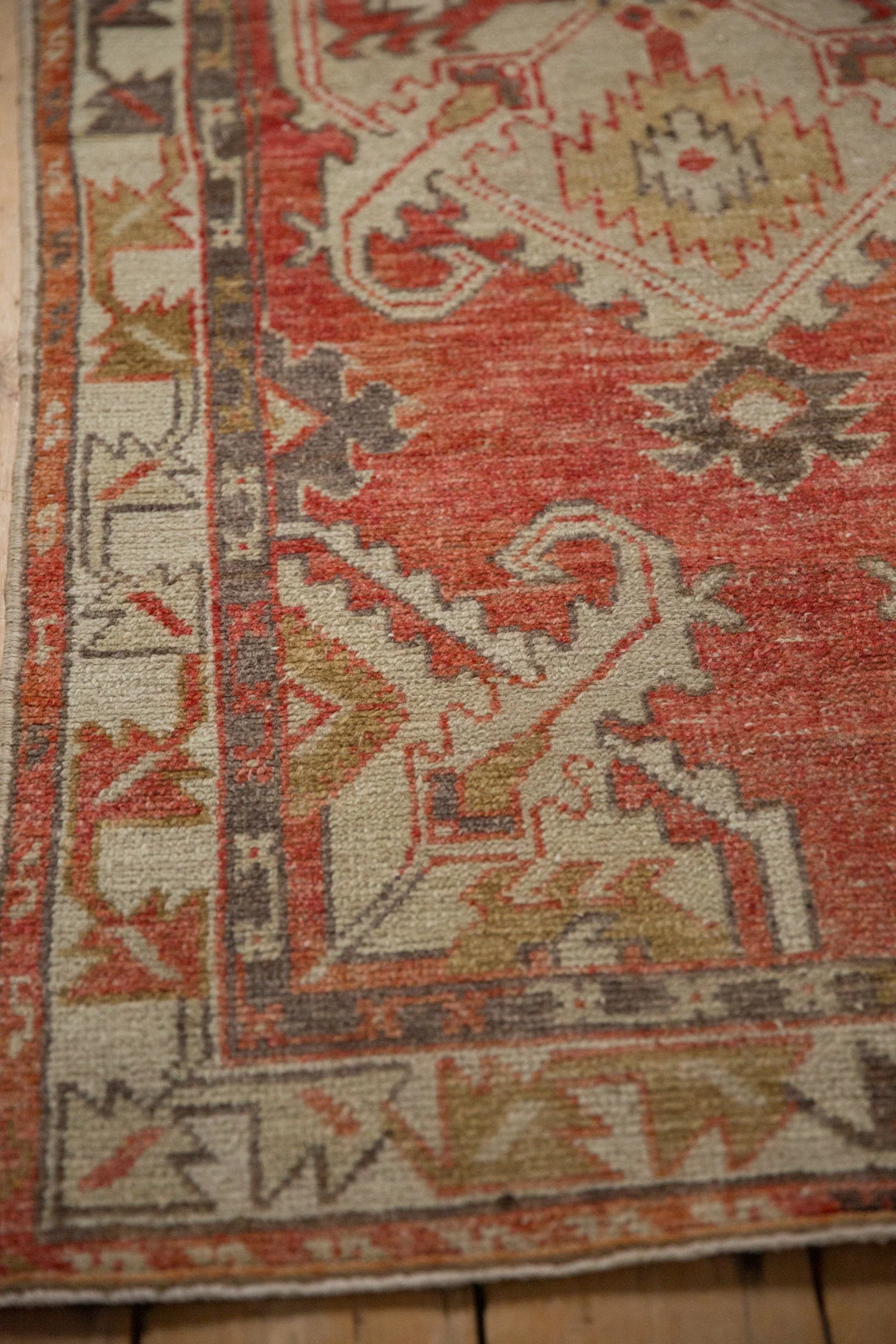 2.5x6 Vintage Distressed Oushak Rug Runner - Image 8