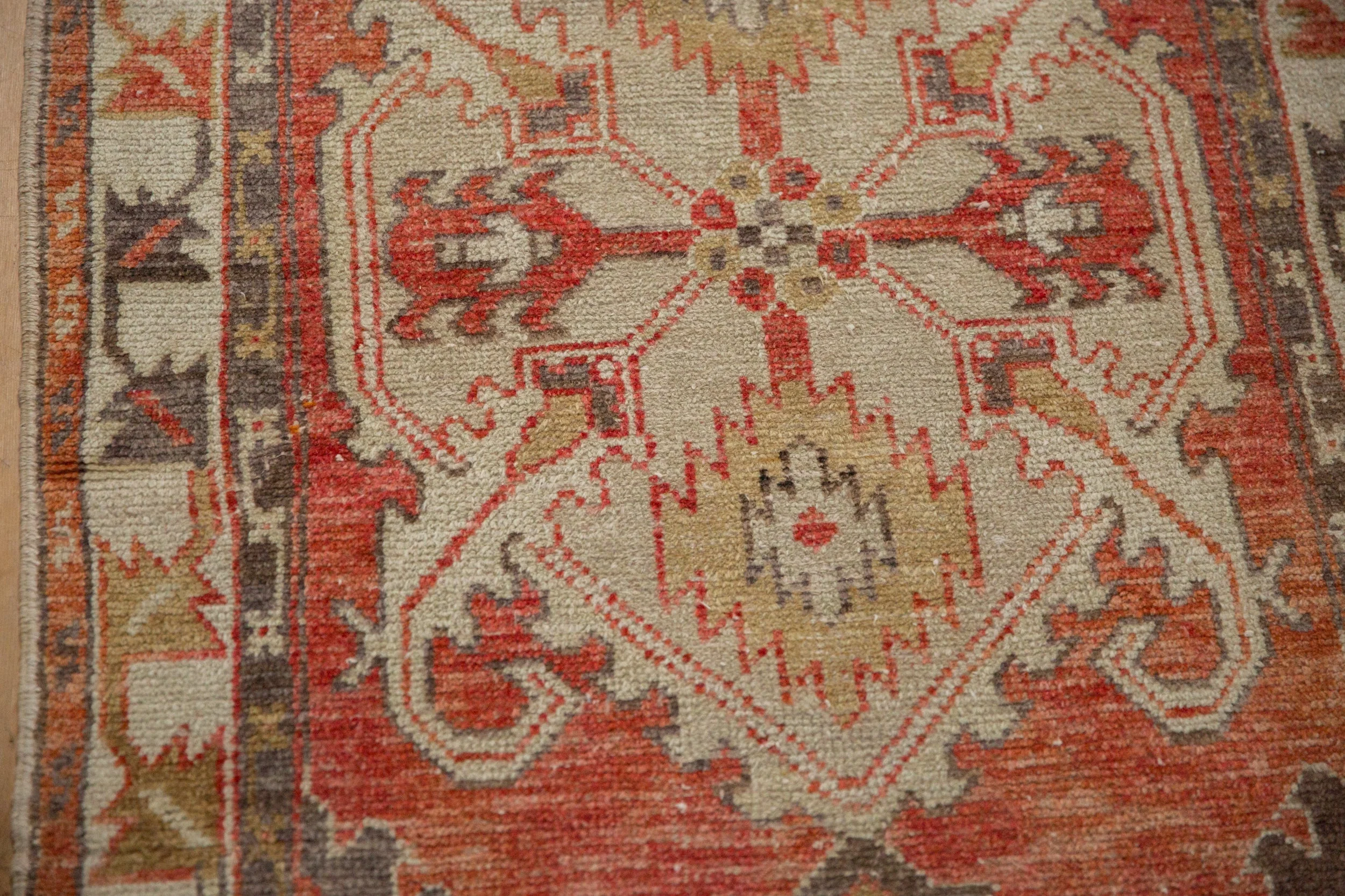 2.5x6 Vintage Distressed Oushak Rug Runner - Image 9