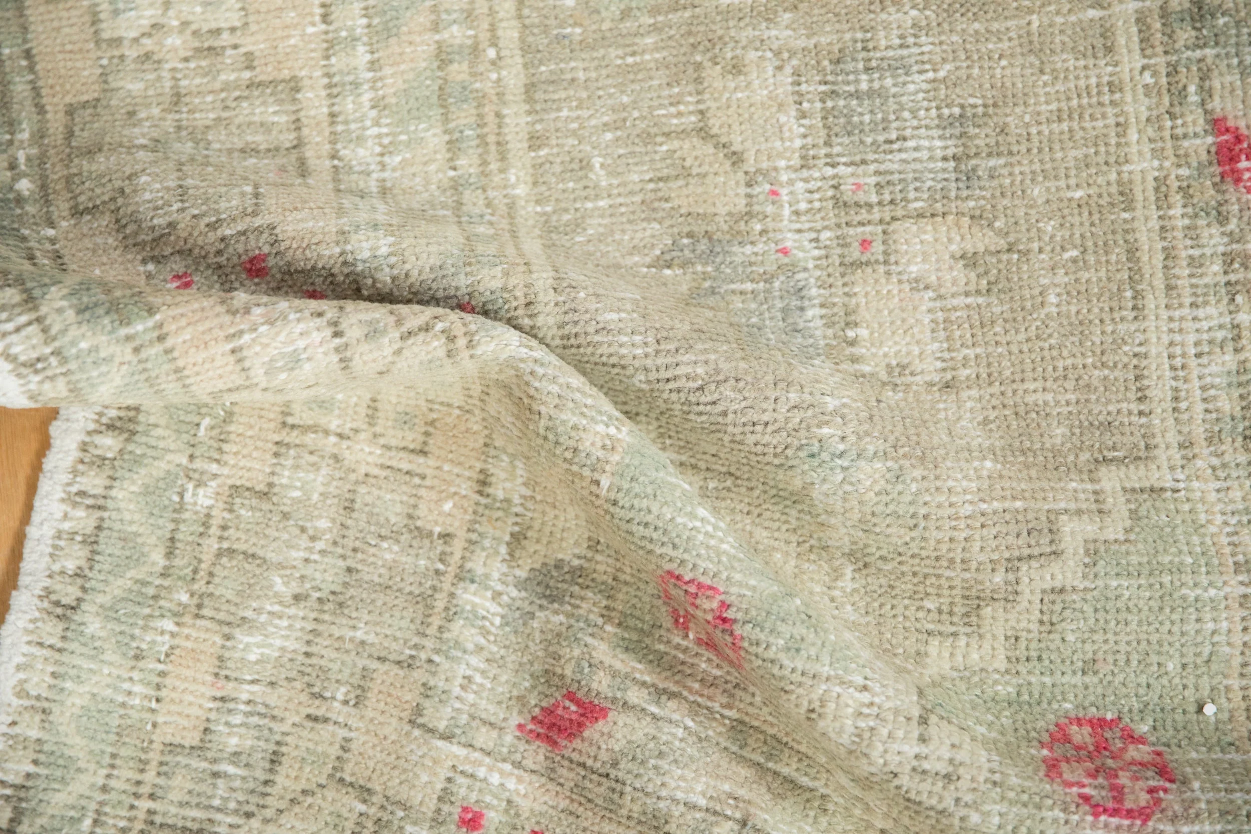 2.5x6 Vintage Distressed Oushak Rug Runner - Image 10