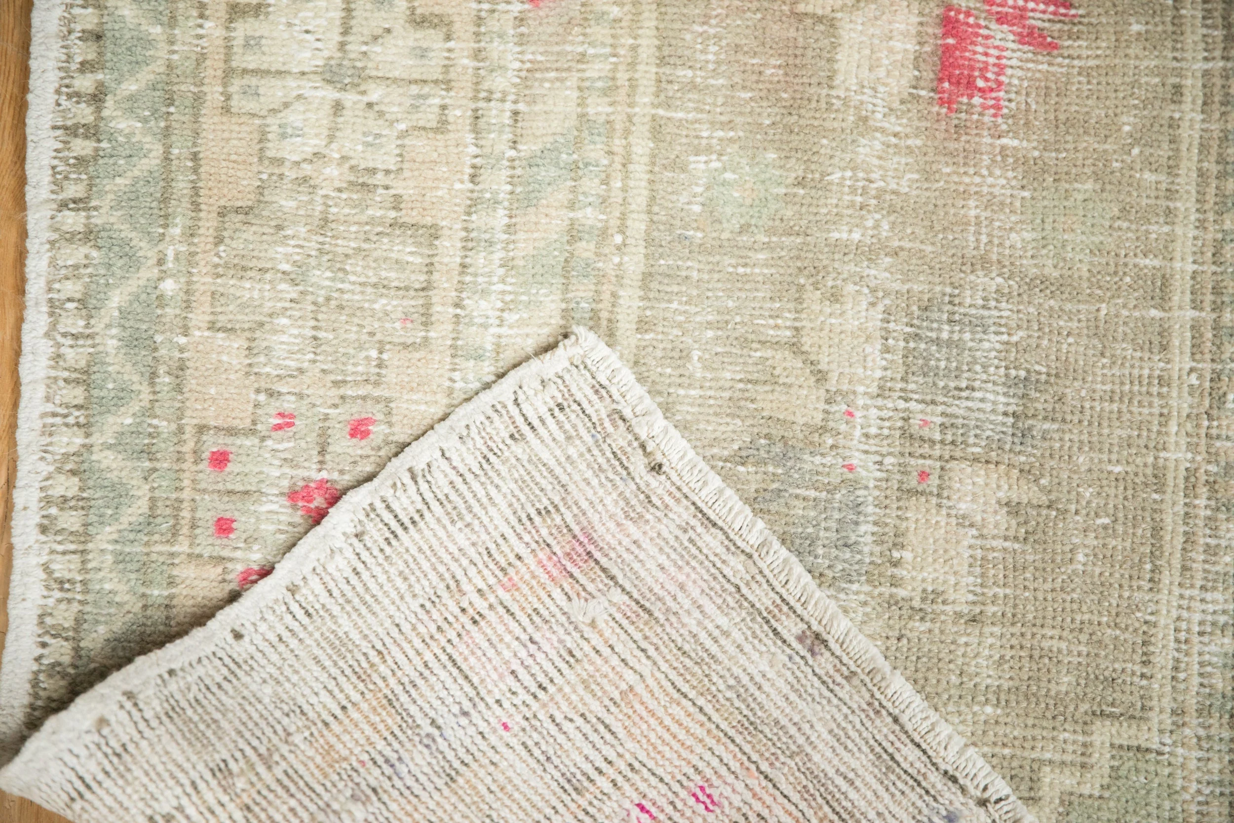 2.5x6 Vintage Distressed Oushak Rug Runner - Image 11