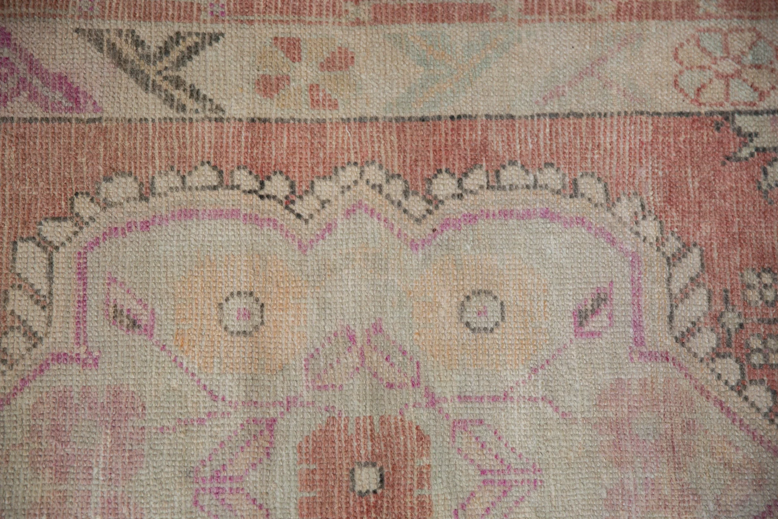 2.5x6 Vintage Distressed Oushak Rug Runner - Image 3