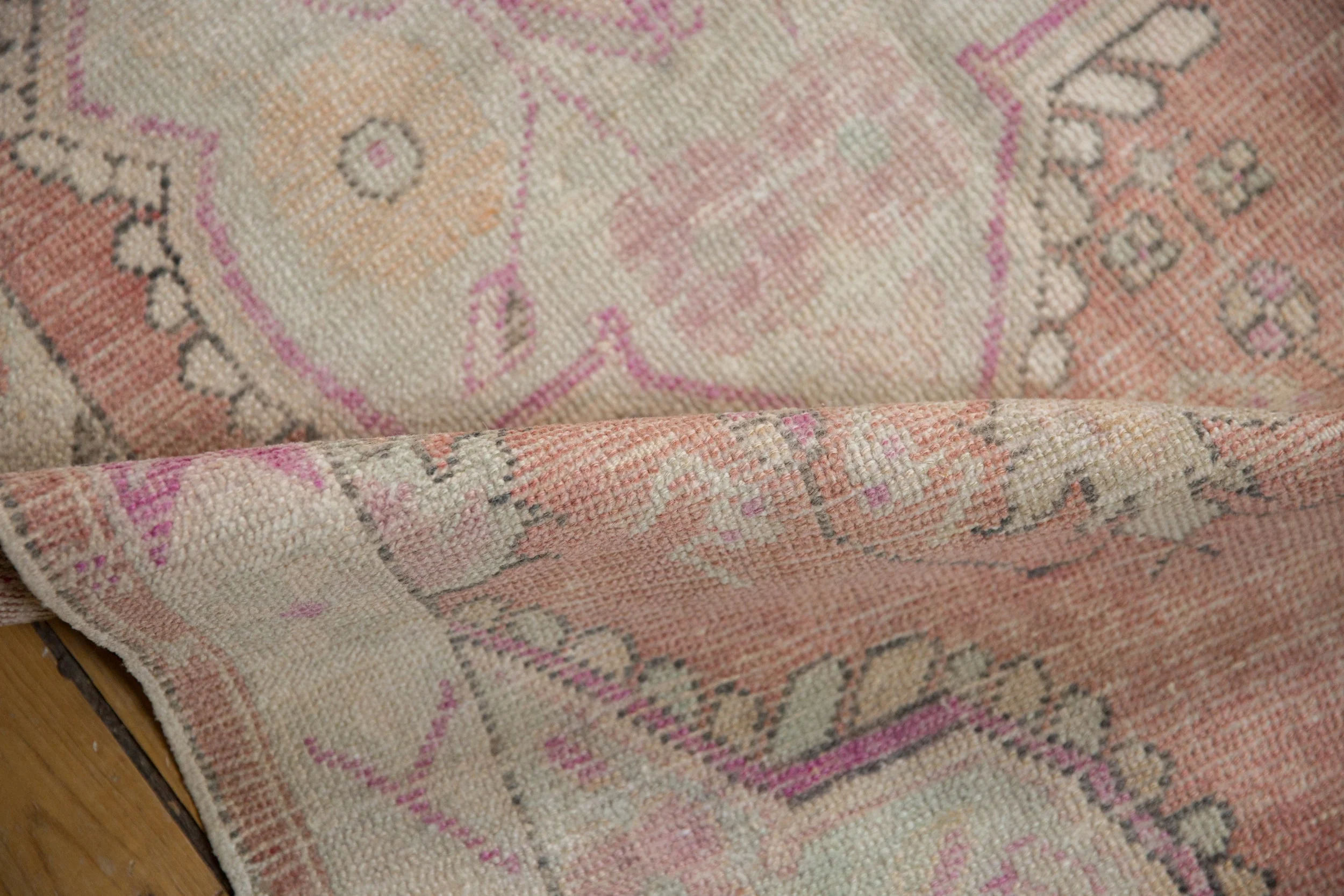2.5x6 Vintage Distressed Oushak Rug Runner - Image 8