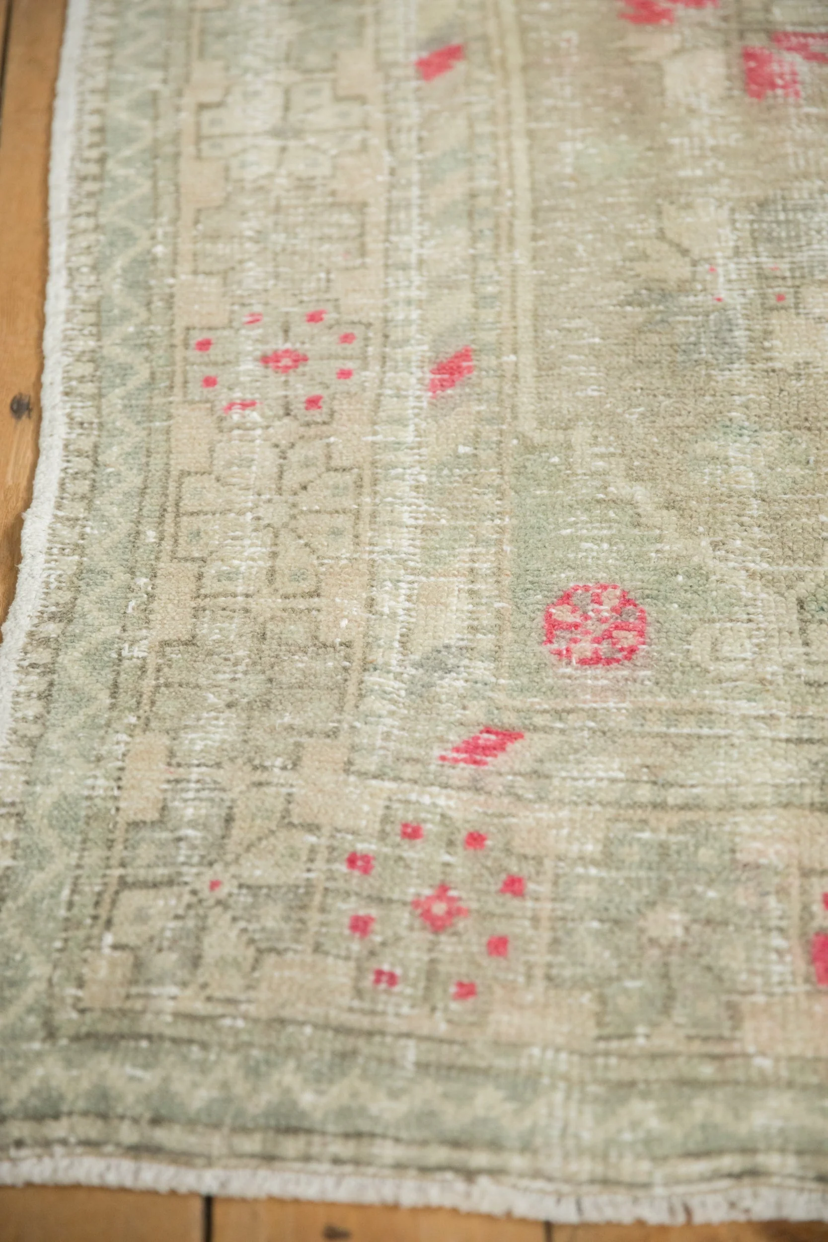 2.5x6 Vintage Distressed Oushak Rug Runner - Image 5