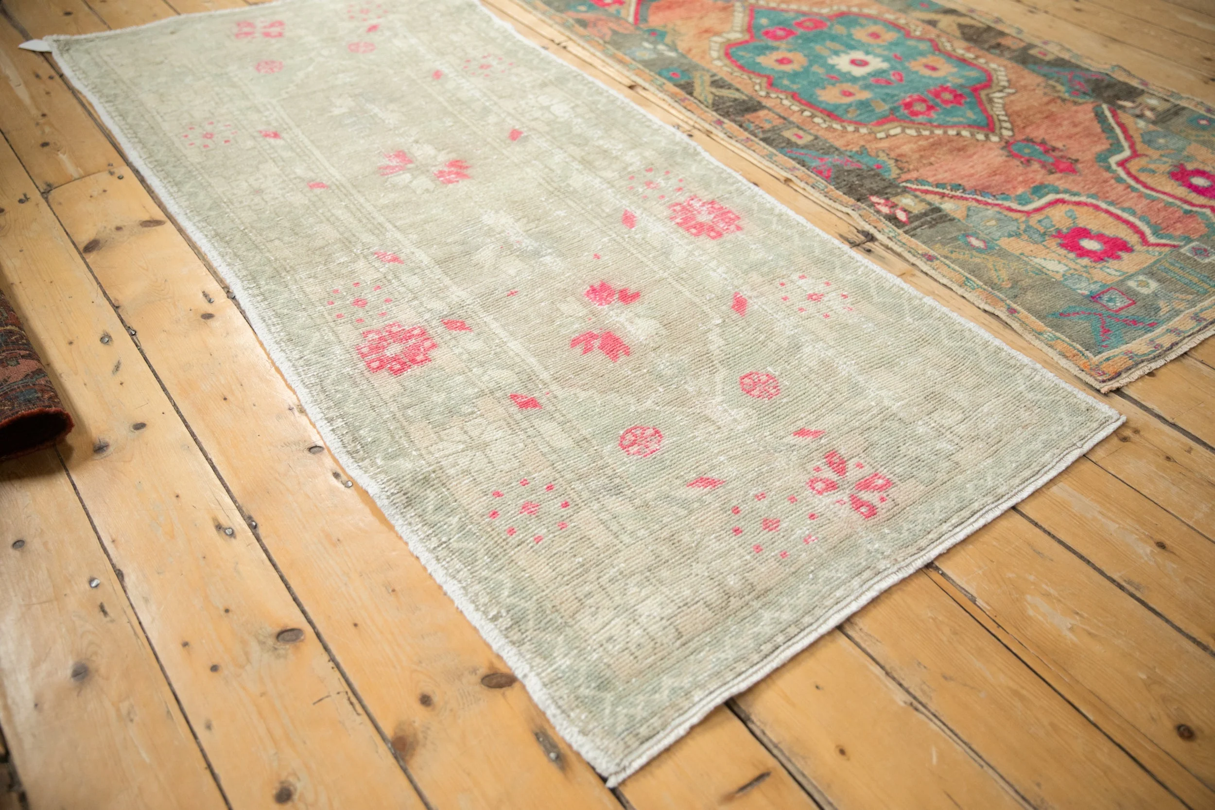 2.5x6 Vintage Distressed Oushak Rug Runner - Image 6