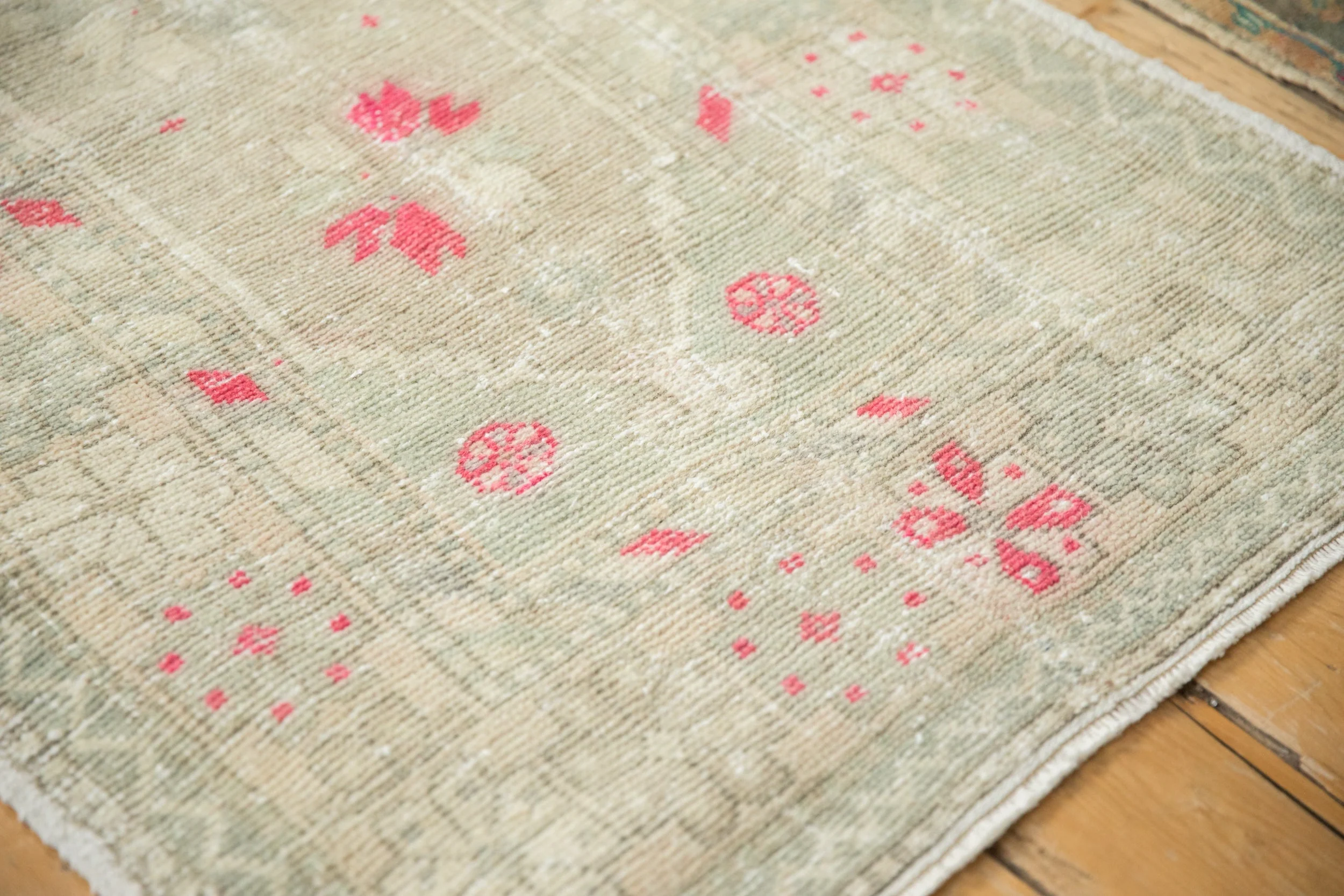 2.5x6 Vintage Distressed Oushak Rug Runner - Image 7