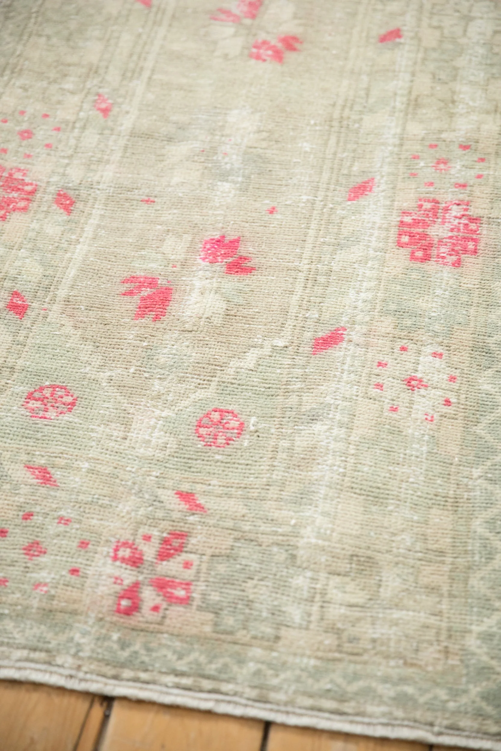 2.5x6 Vintage Distressed Oushak Rug Runner - Image 8