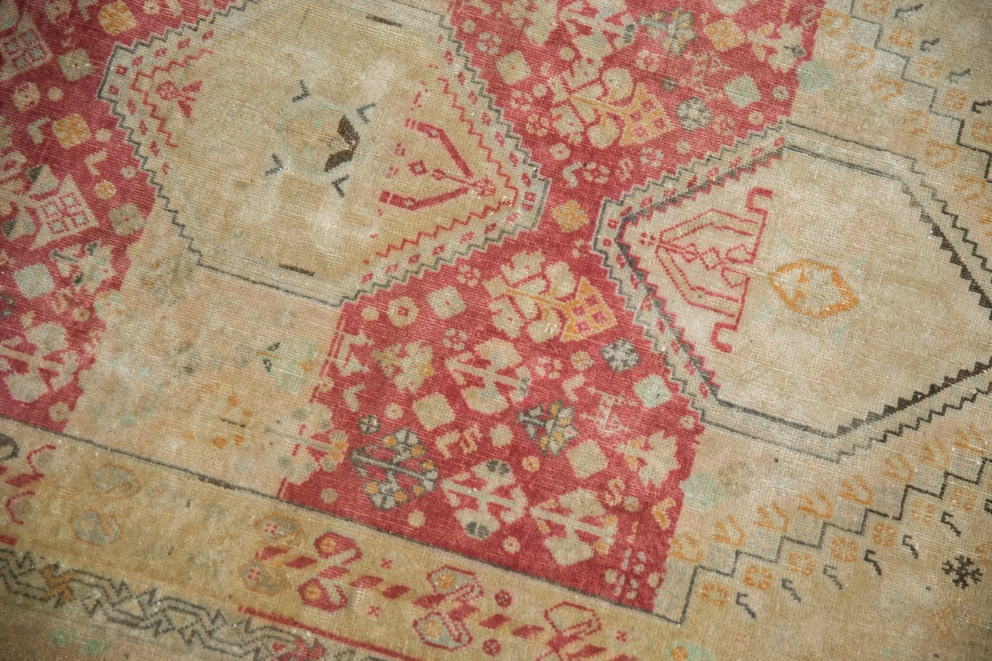 2.5x7 Vintage Distressed Shiraz Rug Runner - Image 5